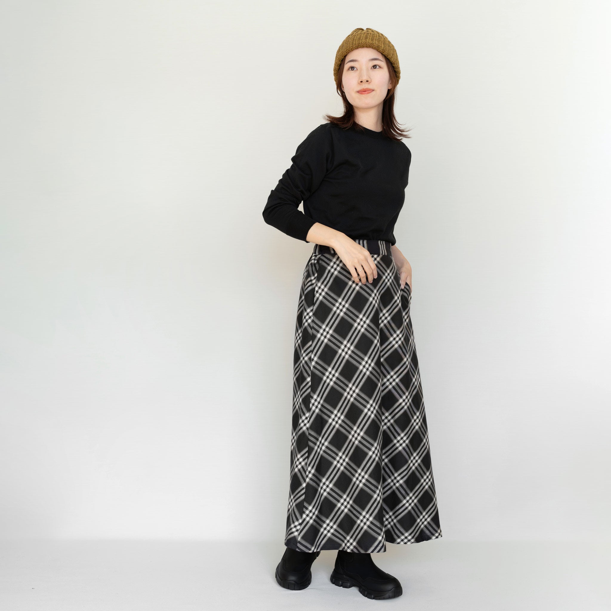 ハイゲージニットプルオーバー 長袖