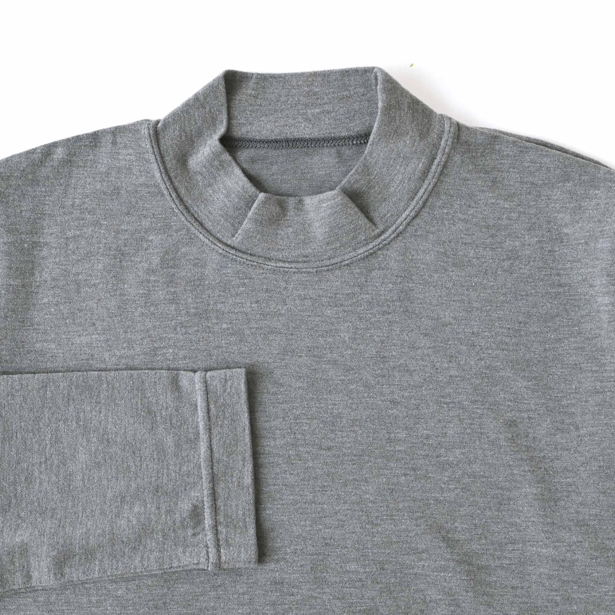 ウォームカットハイネックTシャツ 長袖
