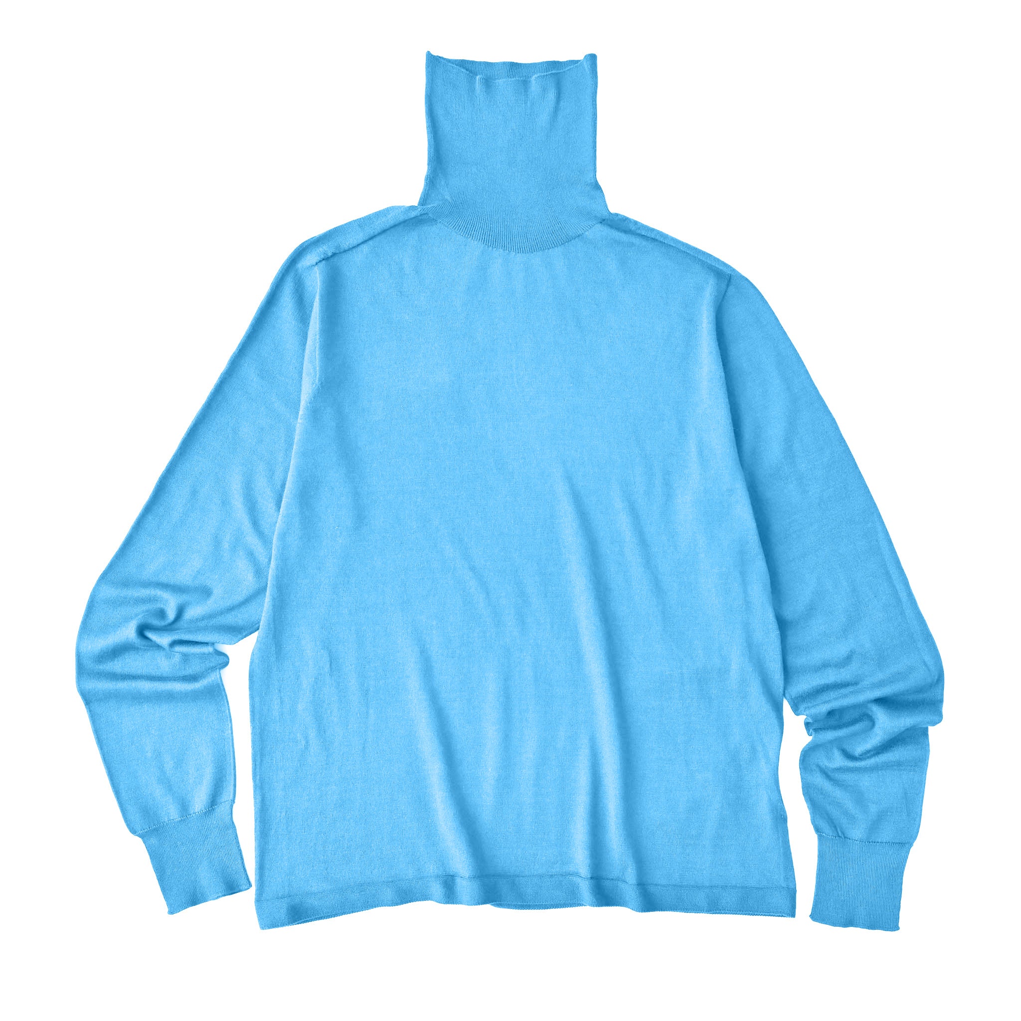 ハイゲージニット タートルネックプルオーバー 長袖