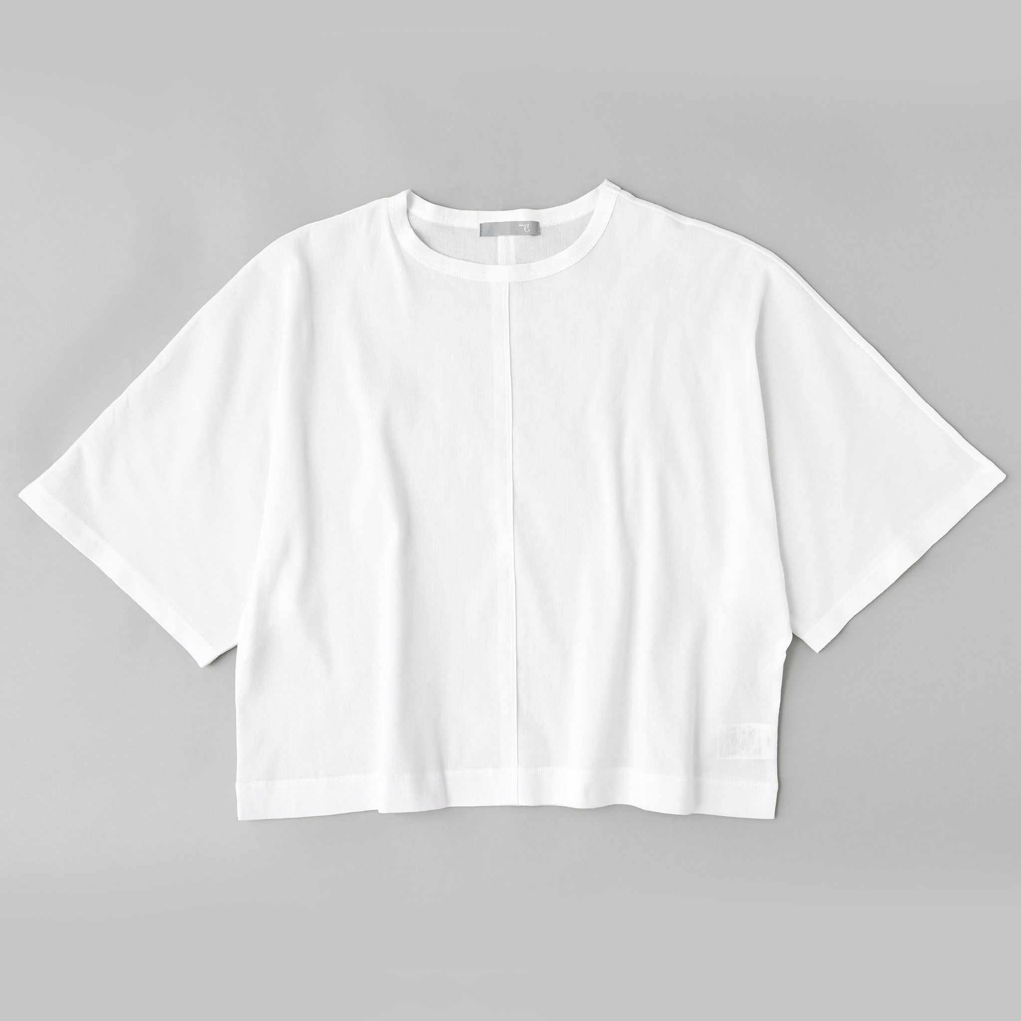 ビワコットンプルオーバー 5分袖