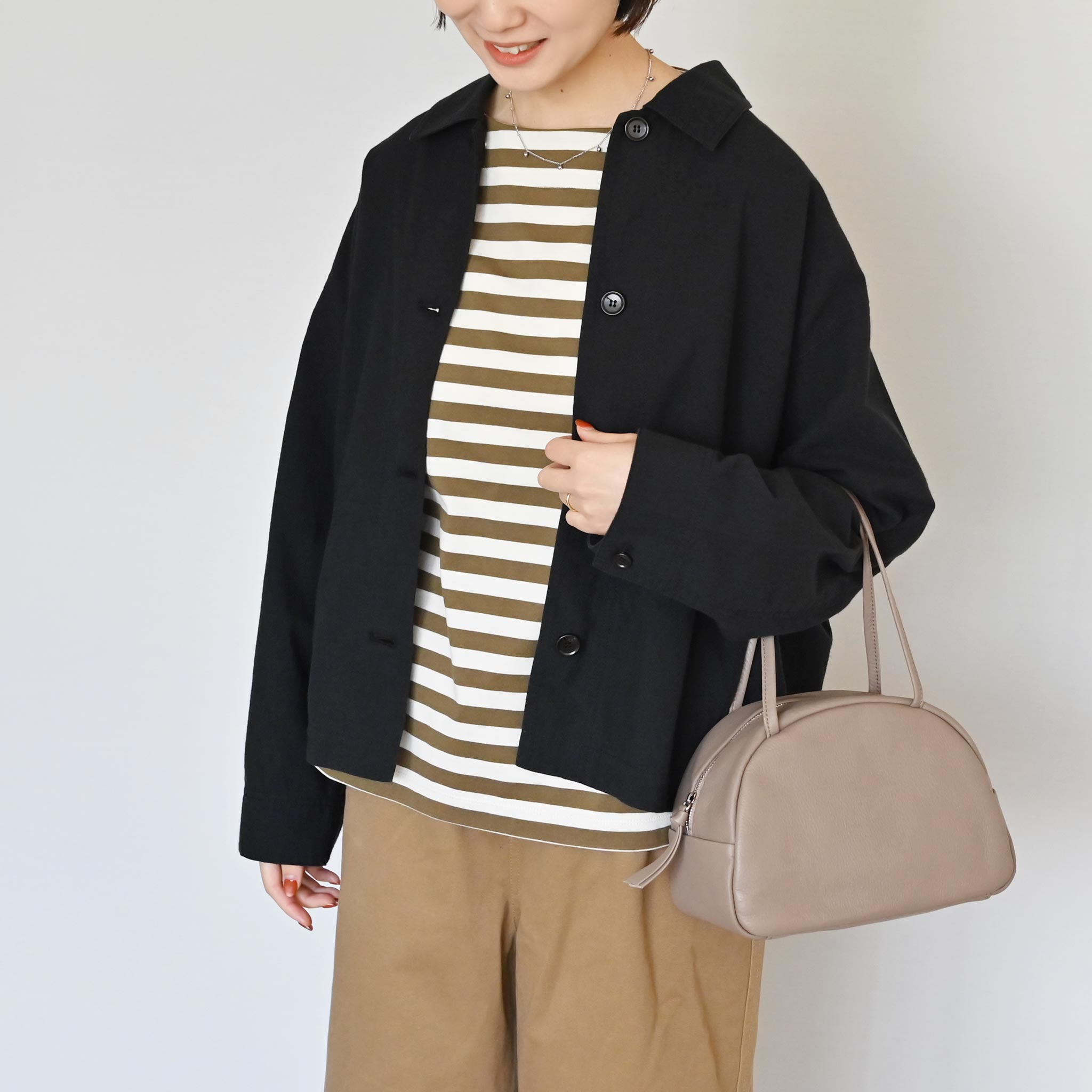 コットンライトクロスジャケット 長袖