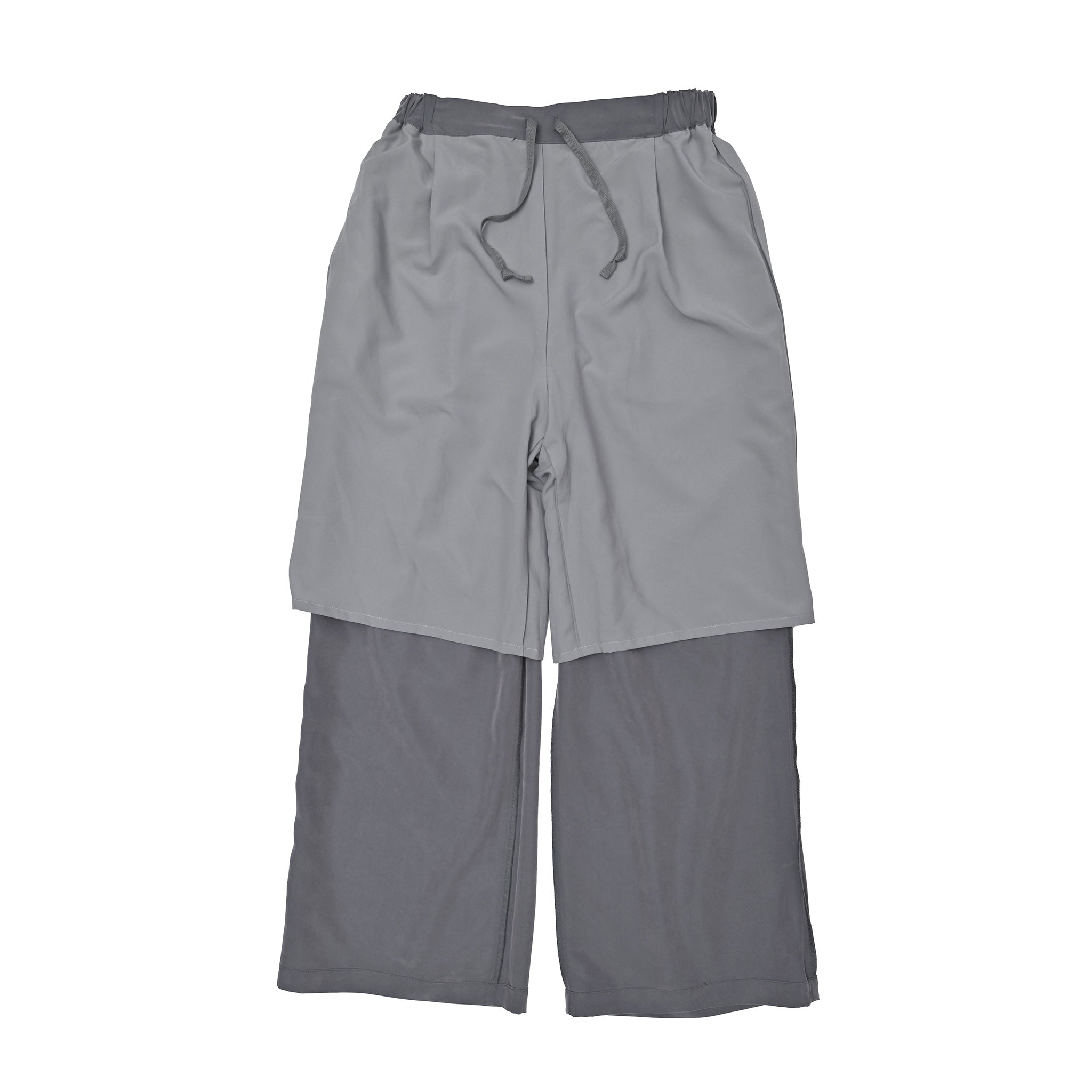 パウダーポプリンパンツ