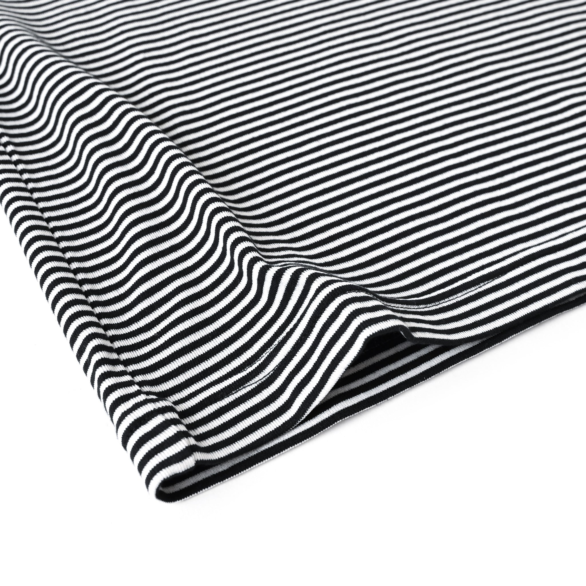 フライスボーダークルーネックTシャツ 長袖