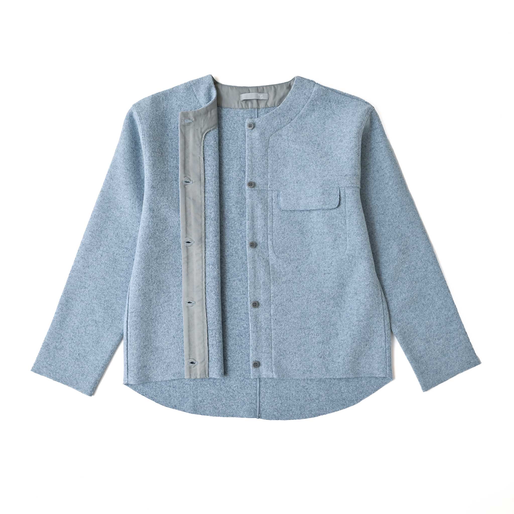 ウールリングカットジャケット 長袖