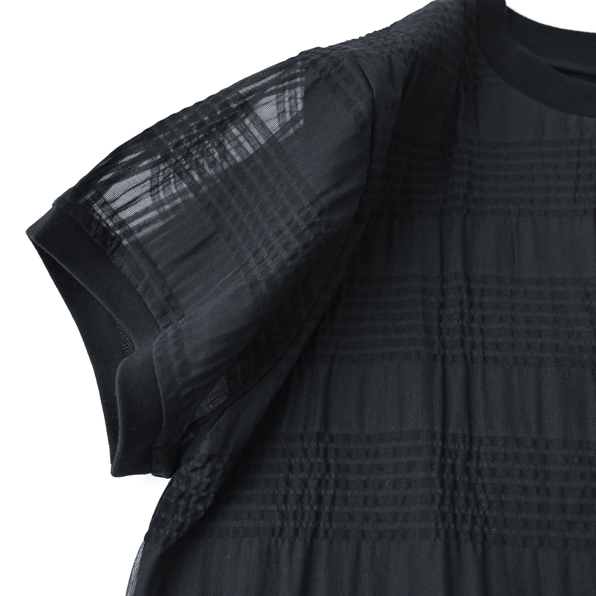 シズルチェックプルオーバー 半袖