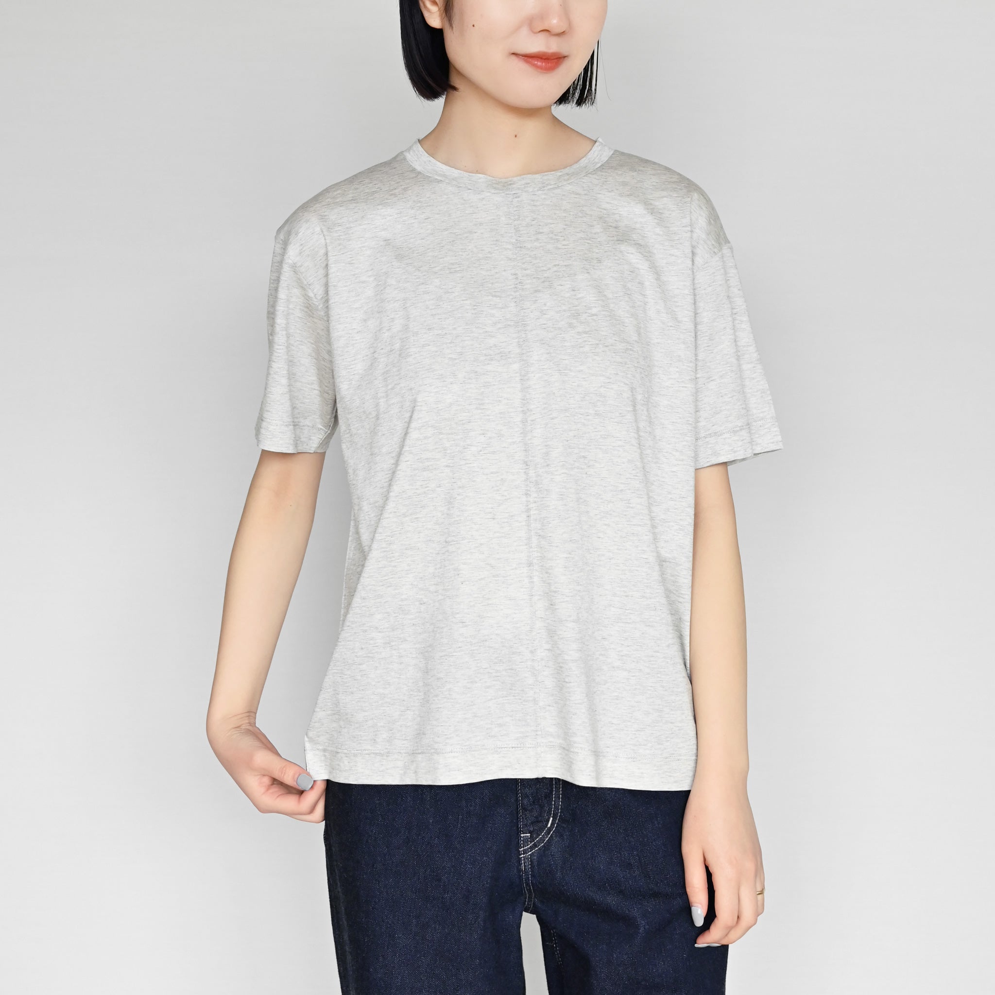 【接触冷感】クールハイゲージTシャツ 半袖