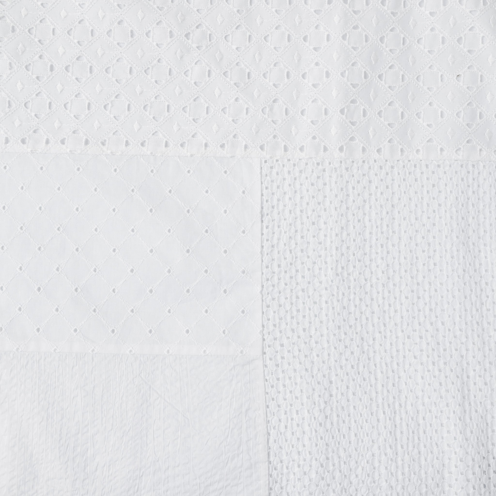 パッチワークプルオーバー 半袖