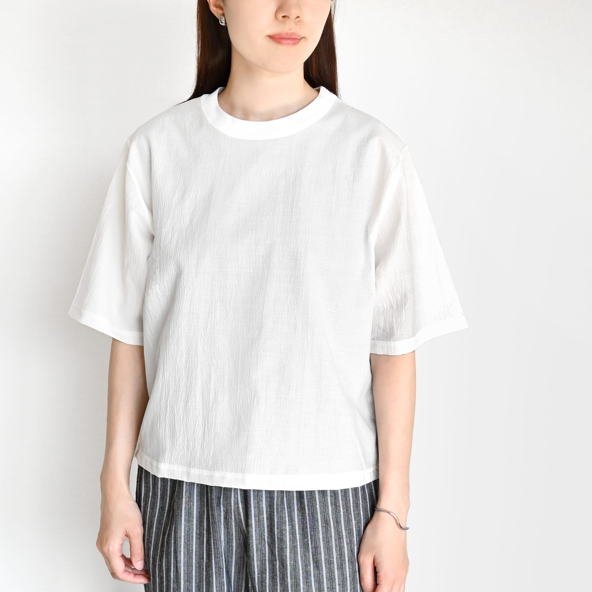 カールマイヤージャージープルオーバー 5分袖