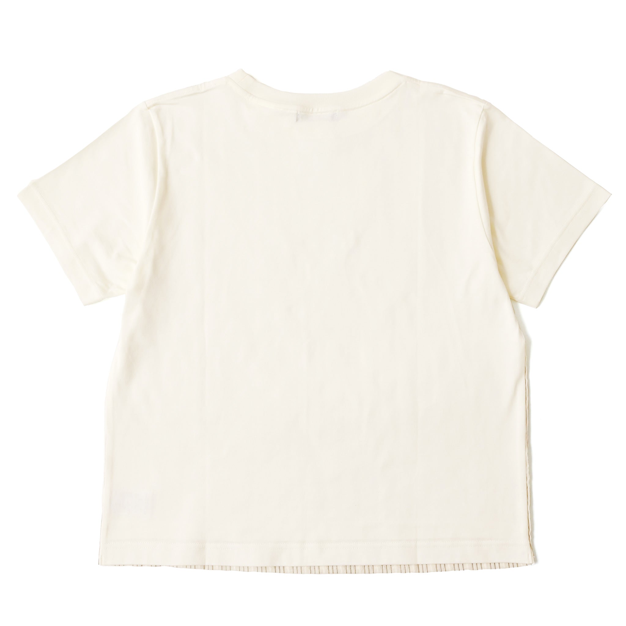 ストライプコンビプルオーバー 半袖