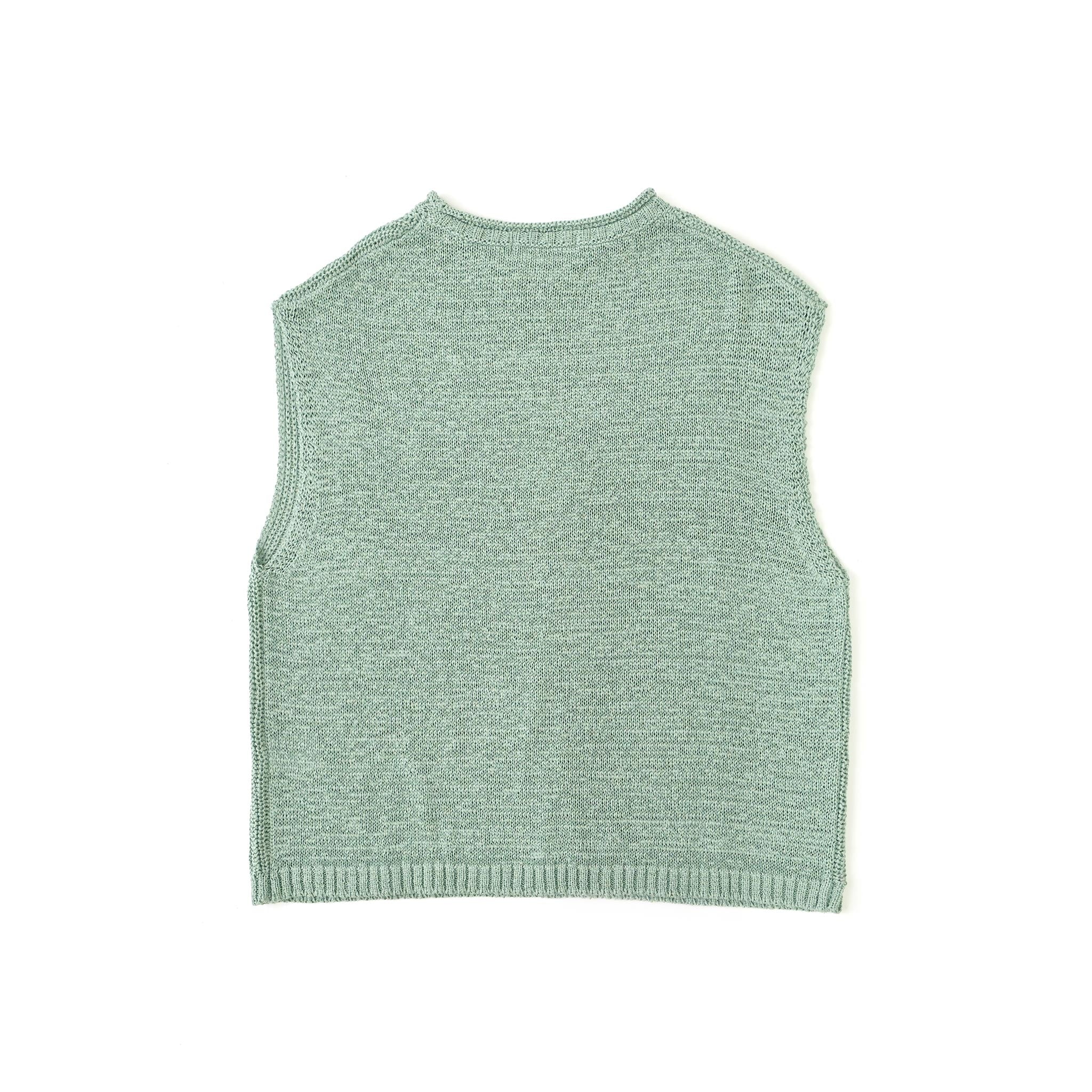 コットンテープヤーンベスト