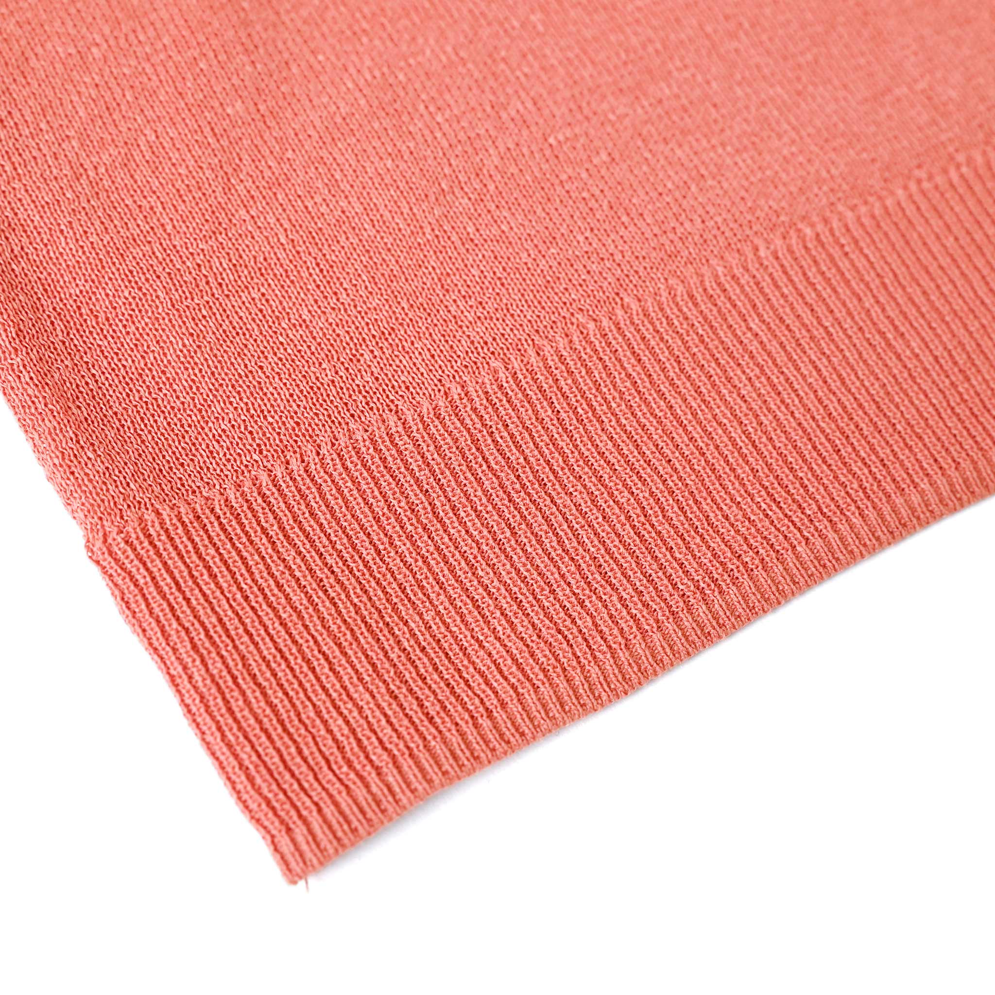 ペーパーヤーンクルーネックカーディガン 長袖