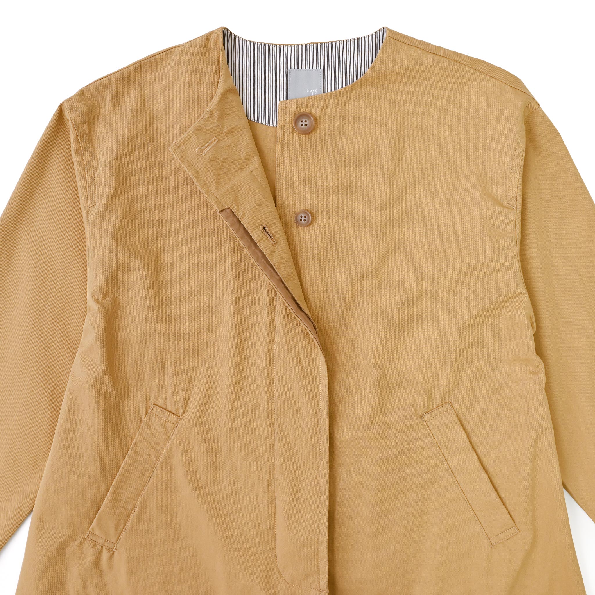 コットンナイロンギャバコート