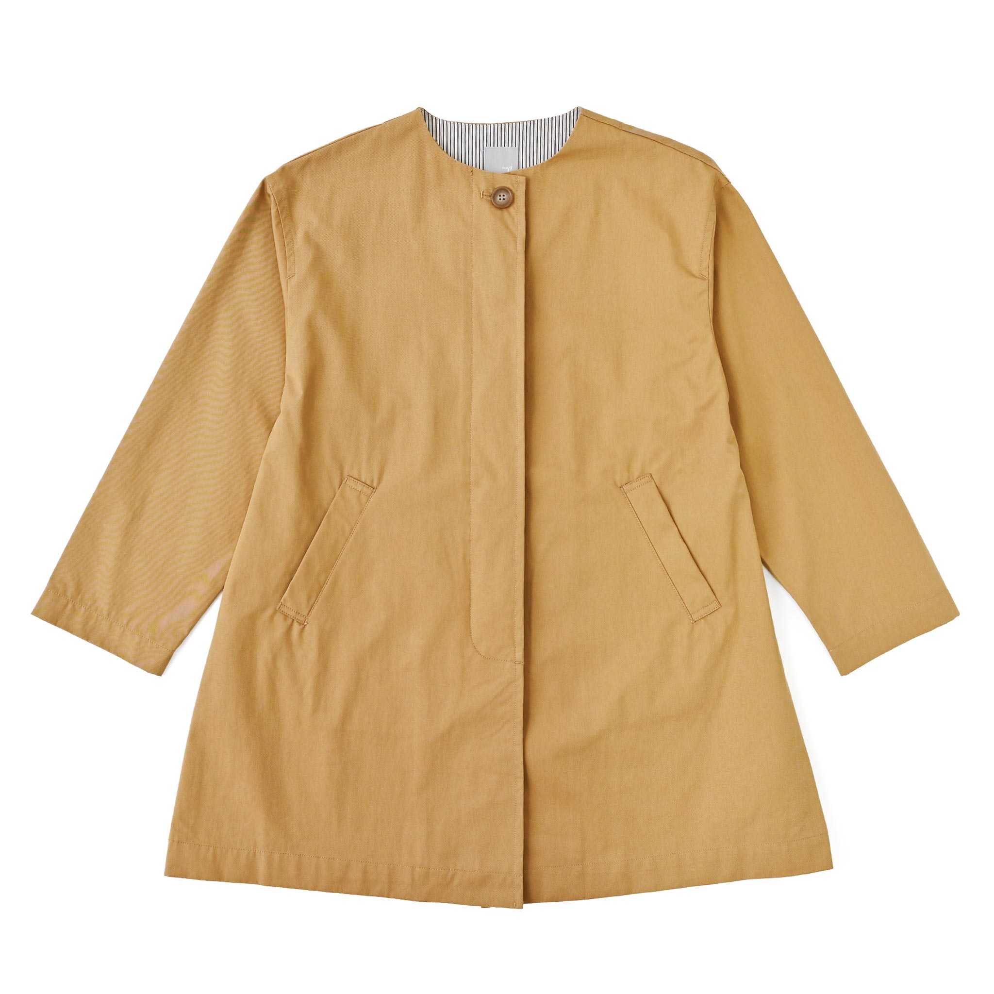 コットンナイロンギャバコート
