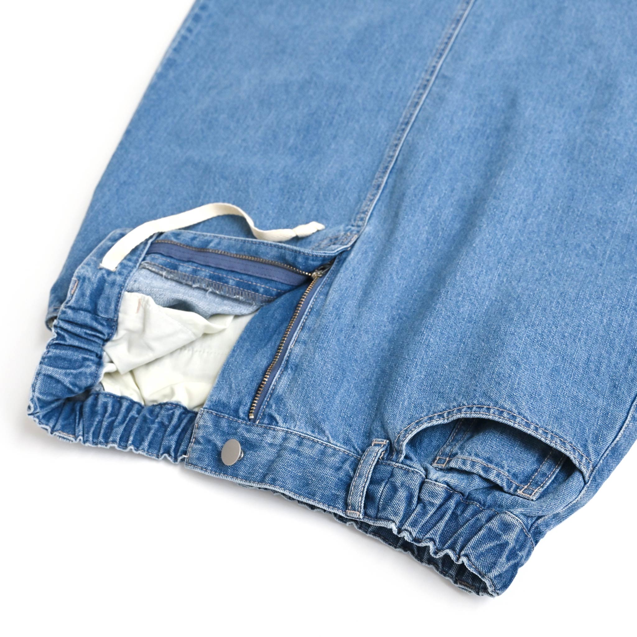 ウォッシュデニムスカート