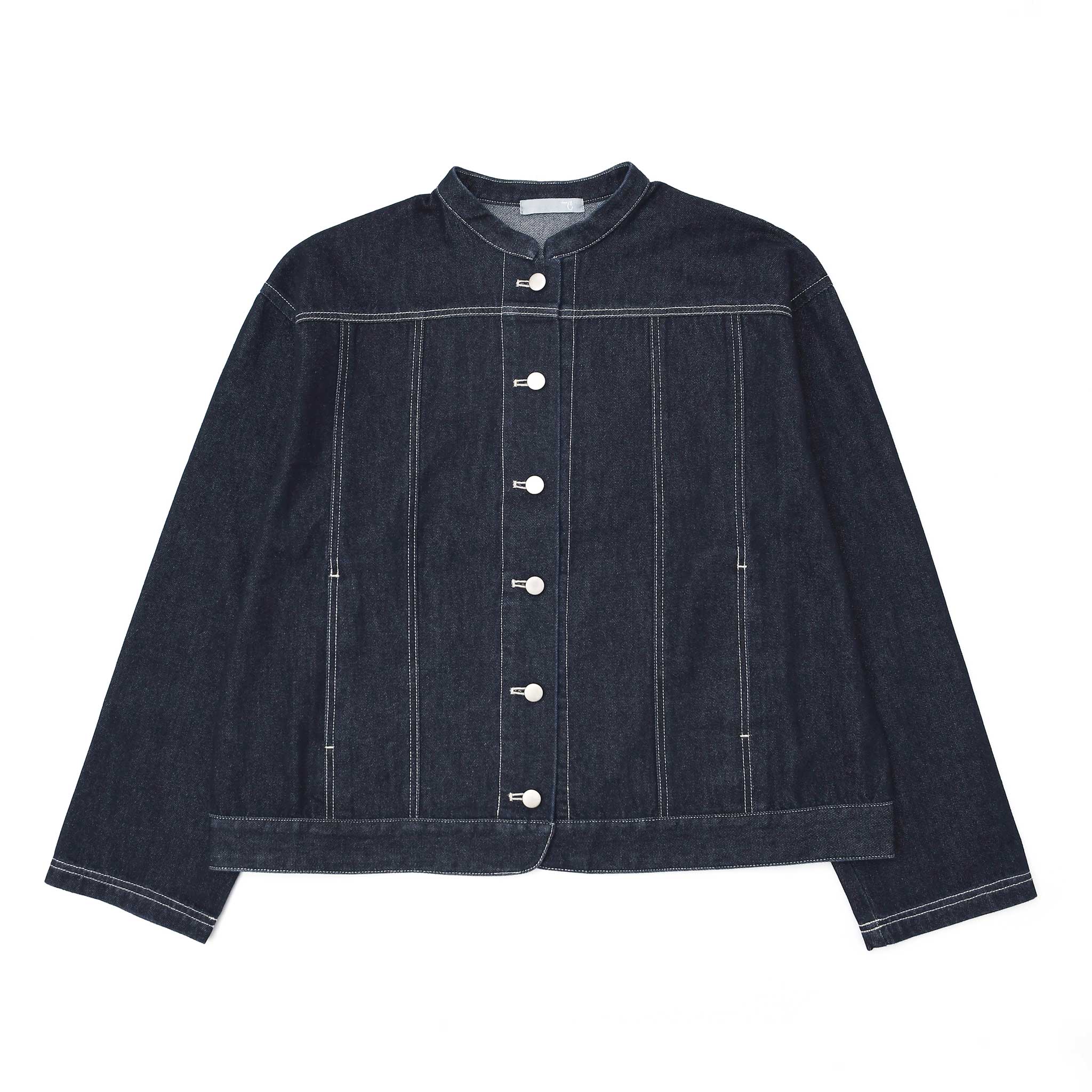 デニムステッチジャケット 長袖