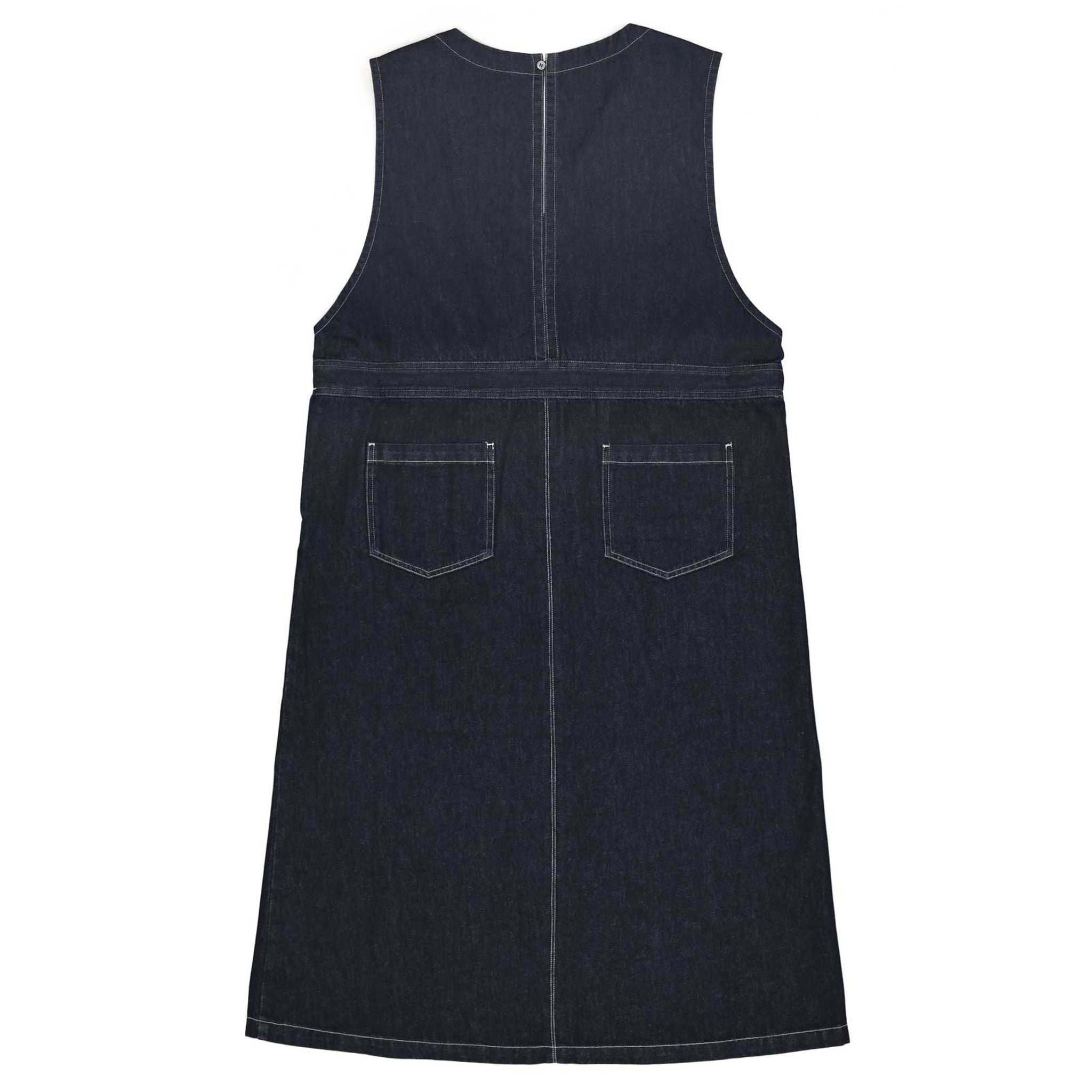 デニムステッチジャンパースカート