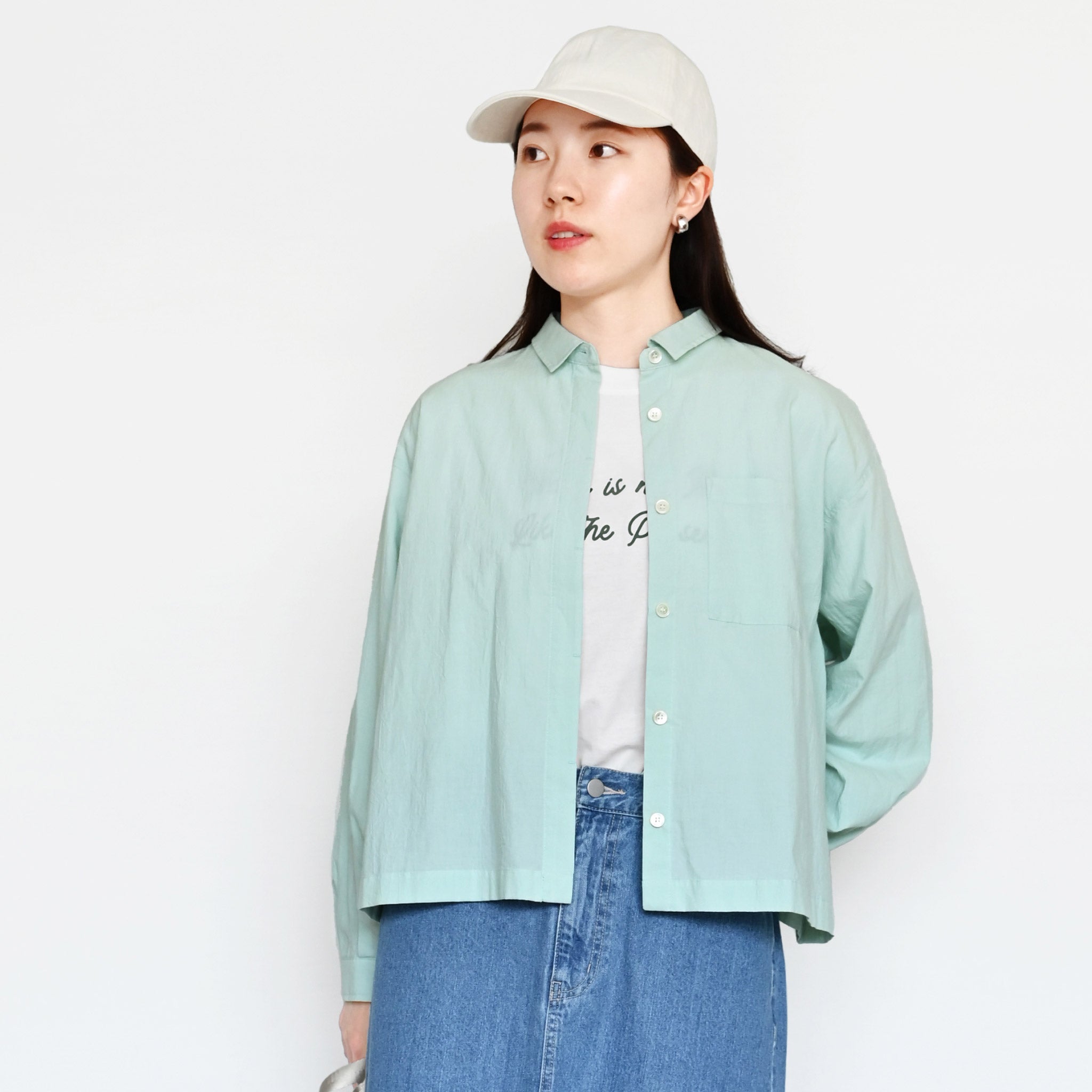 ライトローンブラウス 長袖