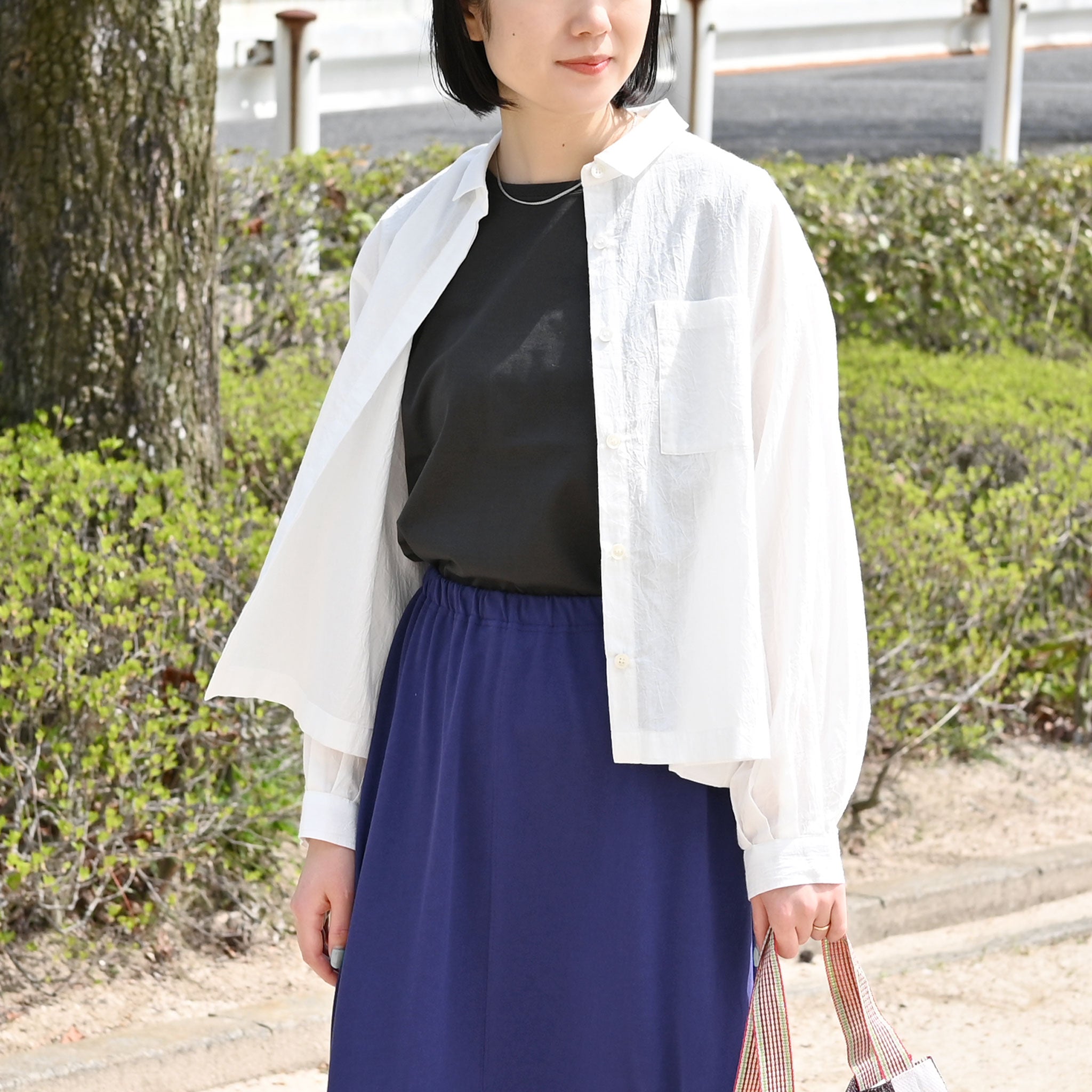 ライトローンブラウス 長袖