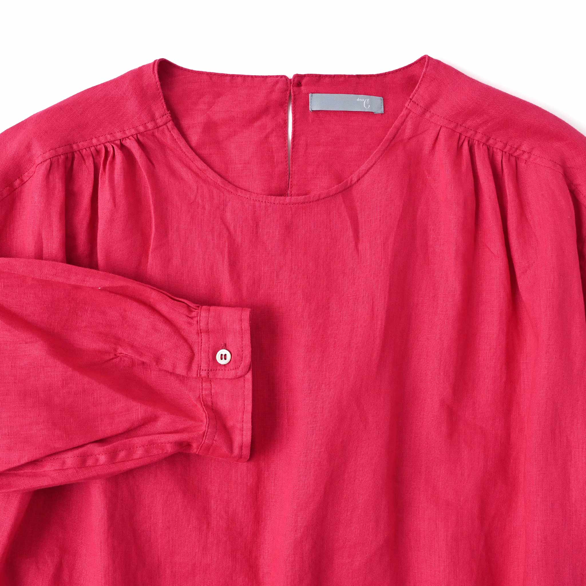 リネンプルオーバー 7分袖