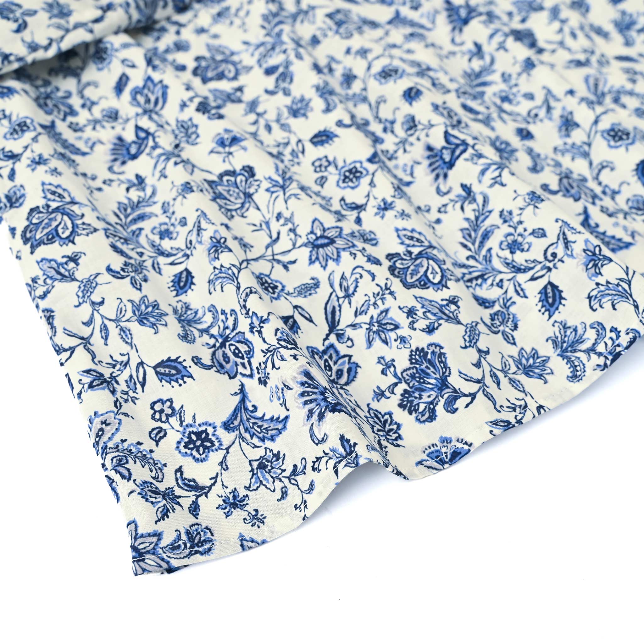 ペイズリーフラワープルオーバー 7分袖