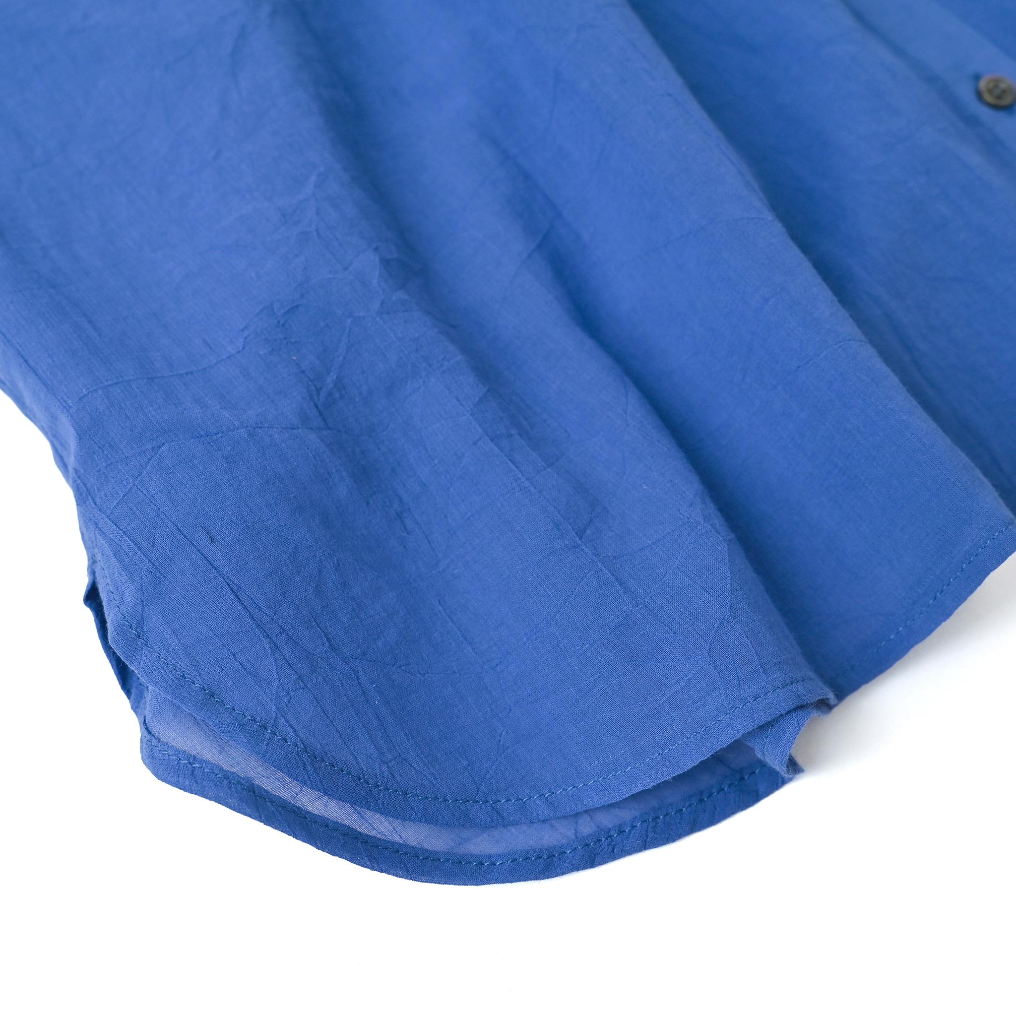 コットンボイルブラウス 7分袖 シアー