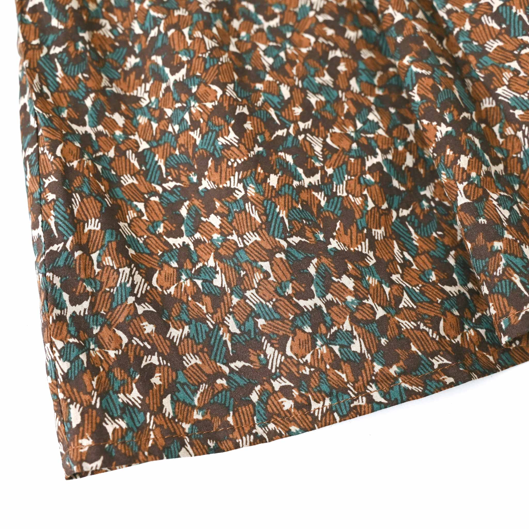 キカバナローンブラウス 半袖