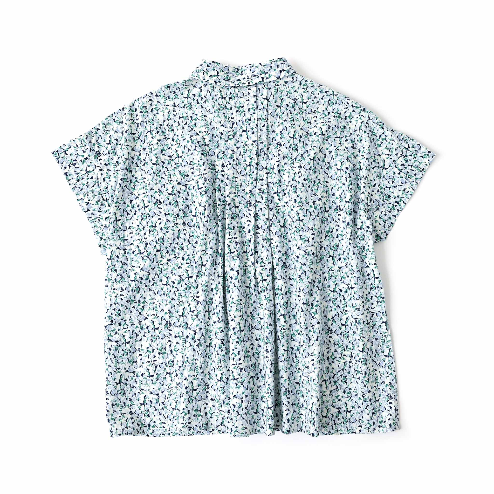 キカバナローンブラウス 半袖