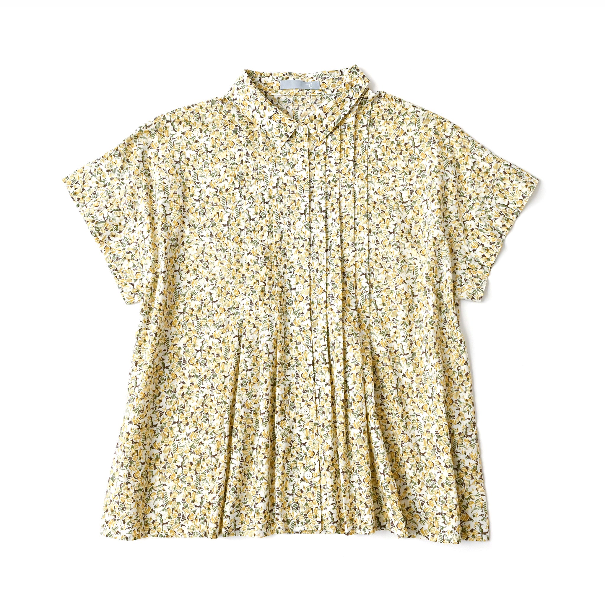 キカバナローンブラウス 半袖