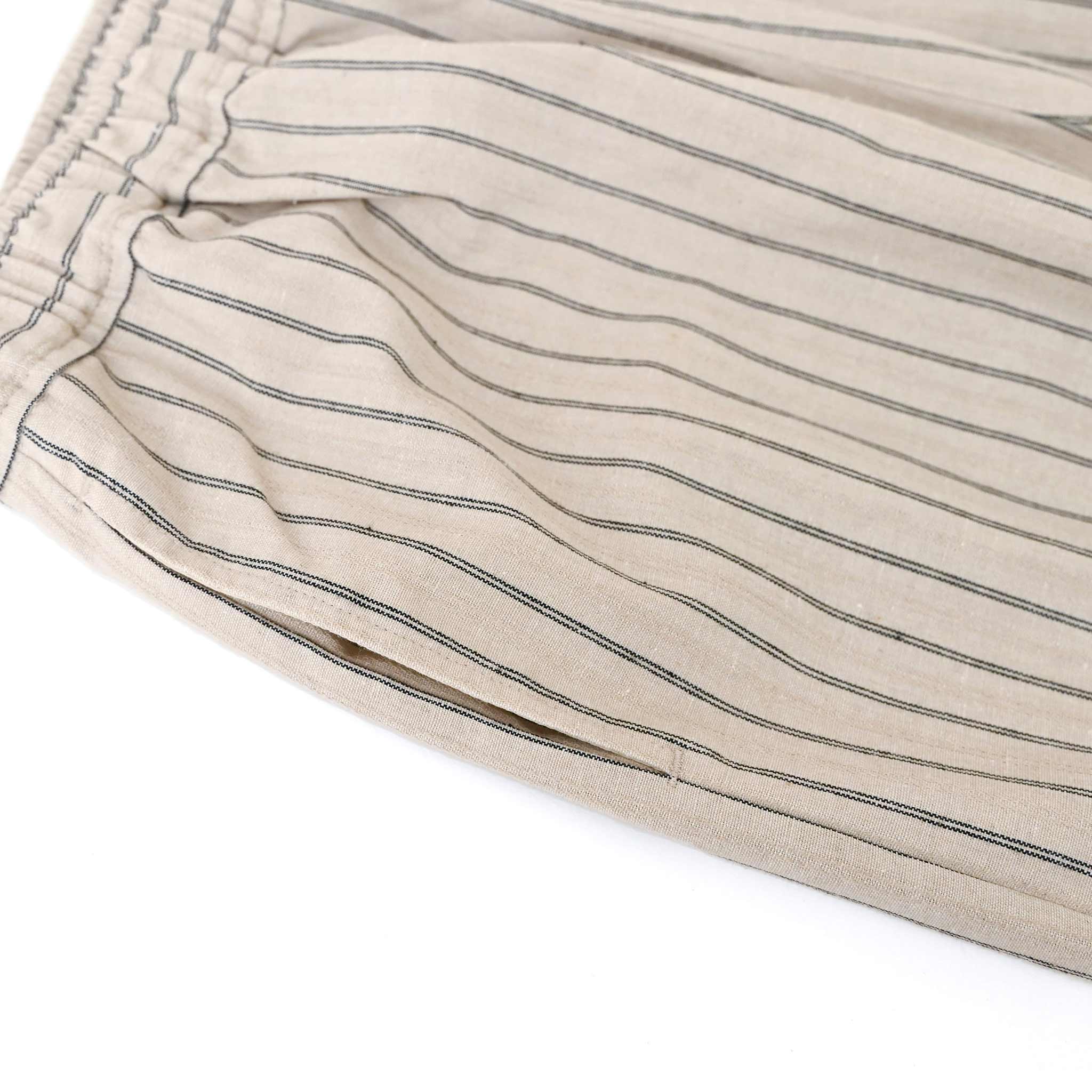 ストライプクロスパンツ