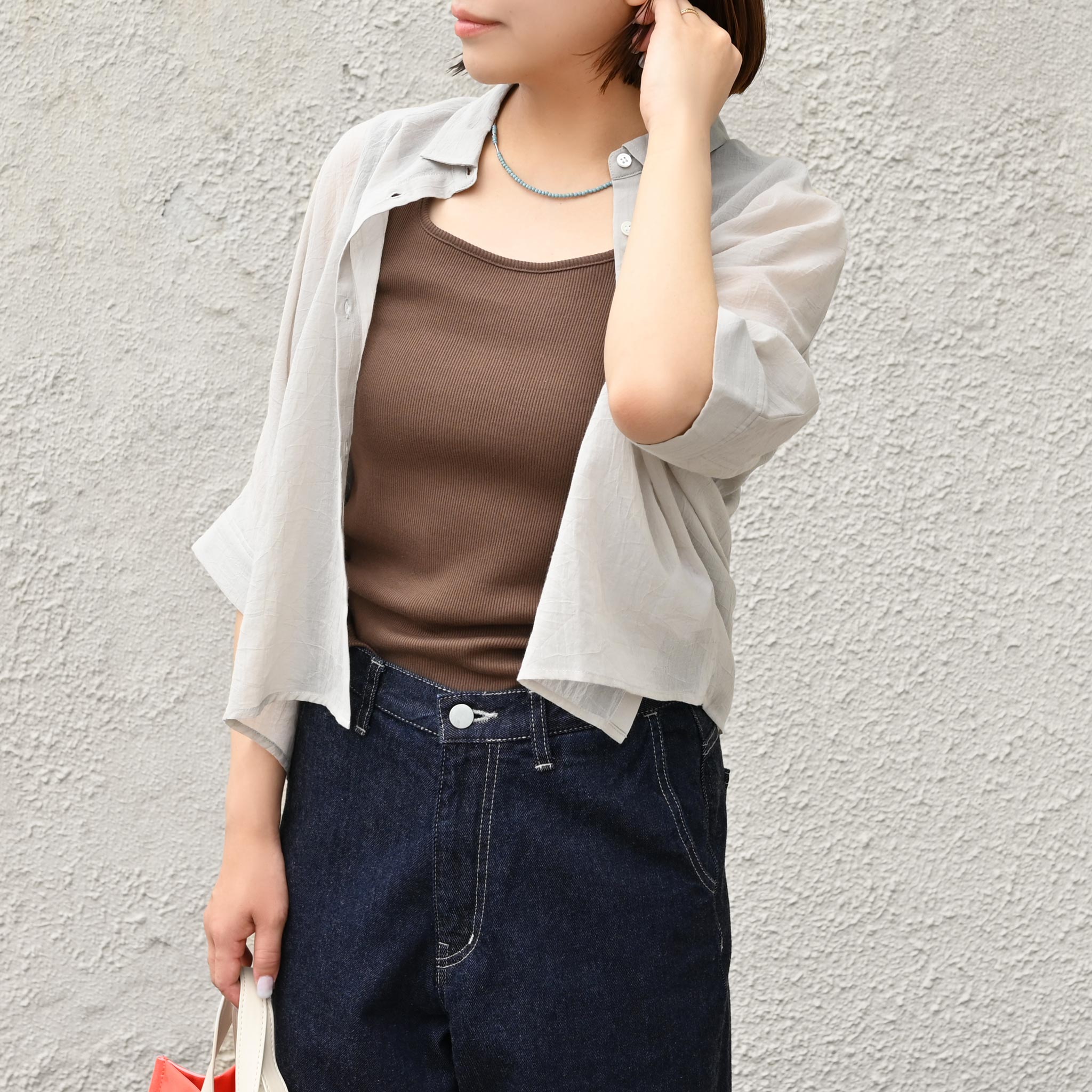 テレコソフト2WAYタンクトップ