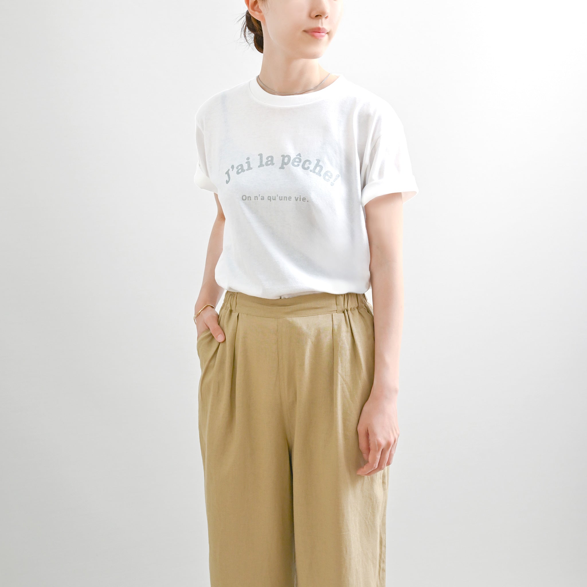 peche プリントTシャツ 半袖