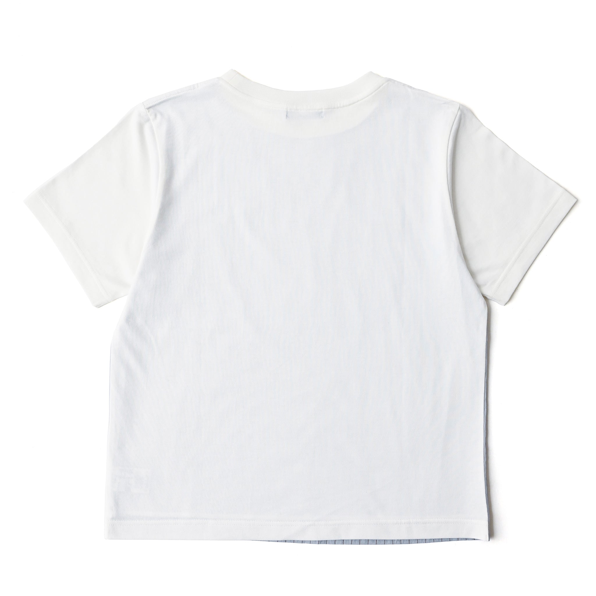 ストライプカットプルオーバー 半袖