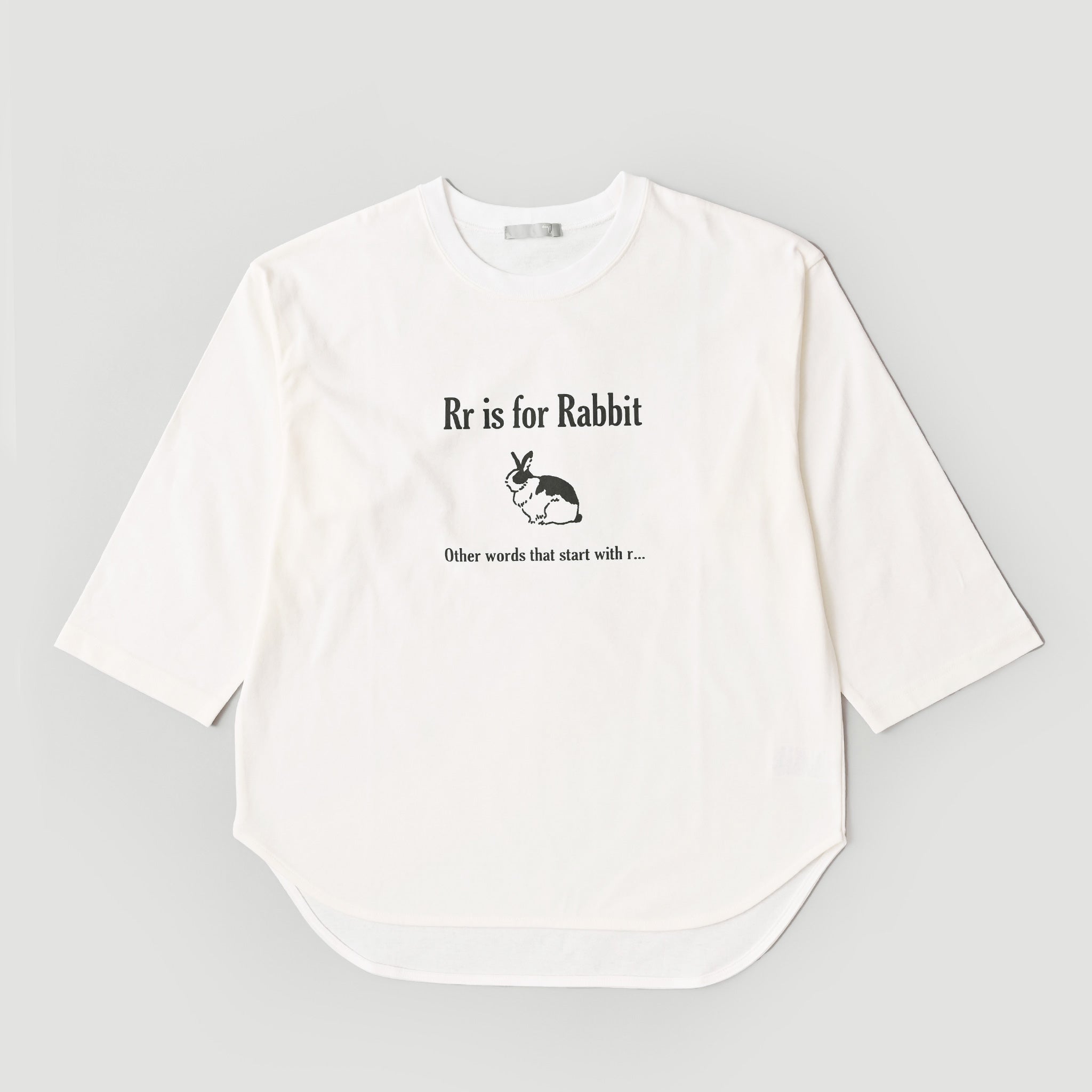 Rabbitプルオーバー 7分袖