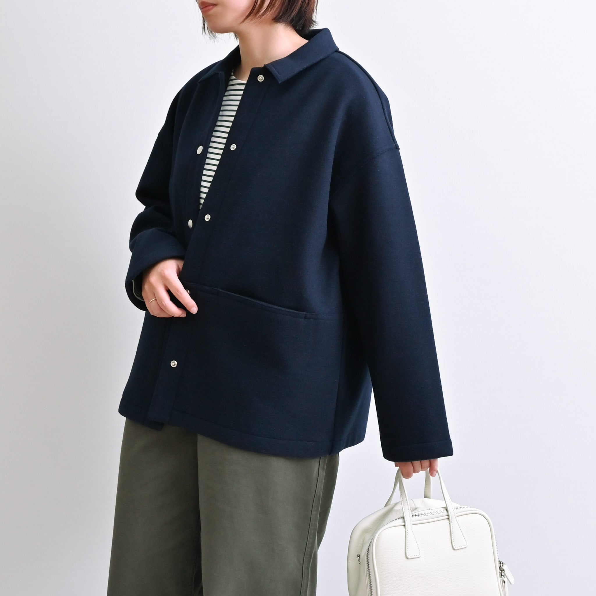 ダブルジャージージャケット 長袖