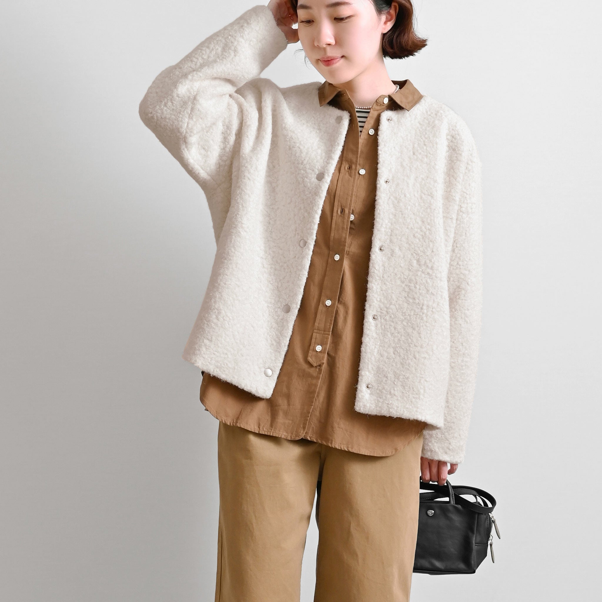 カールボアジャケット長袖