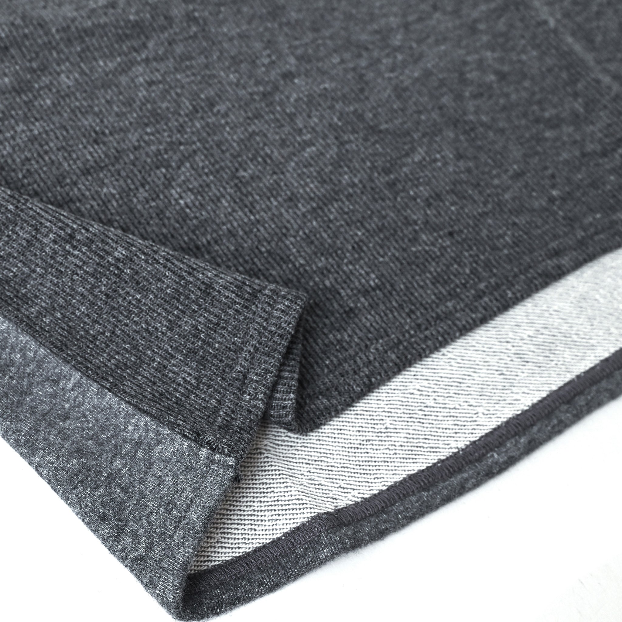 クォーターコンビプルオーバー 長袖