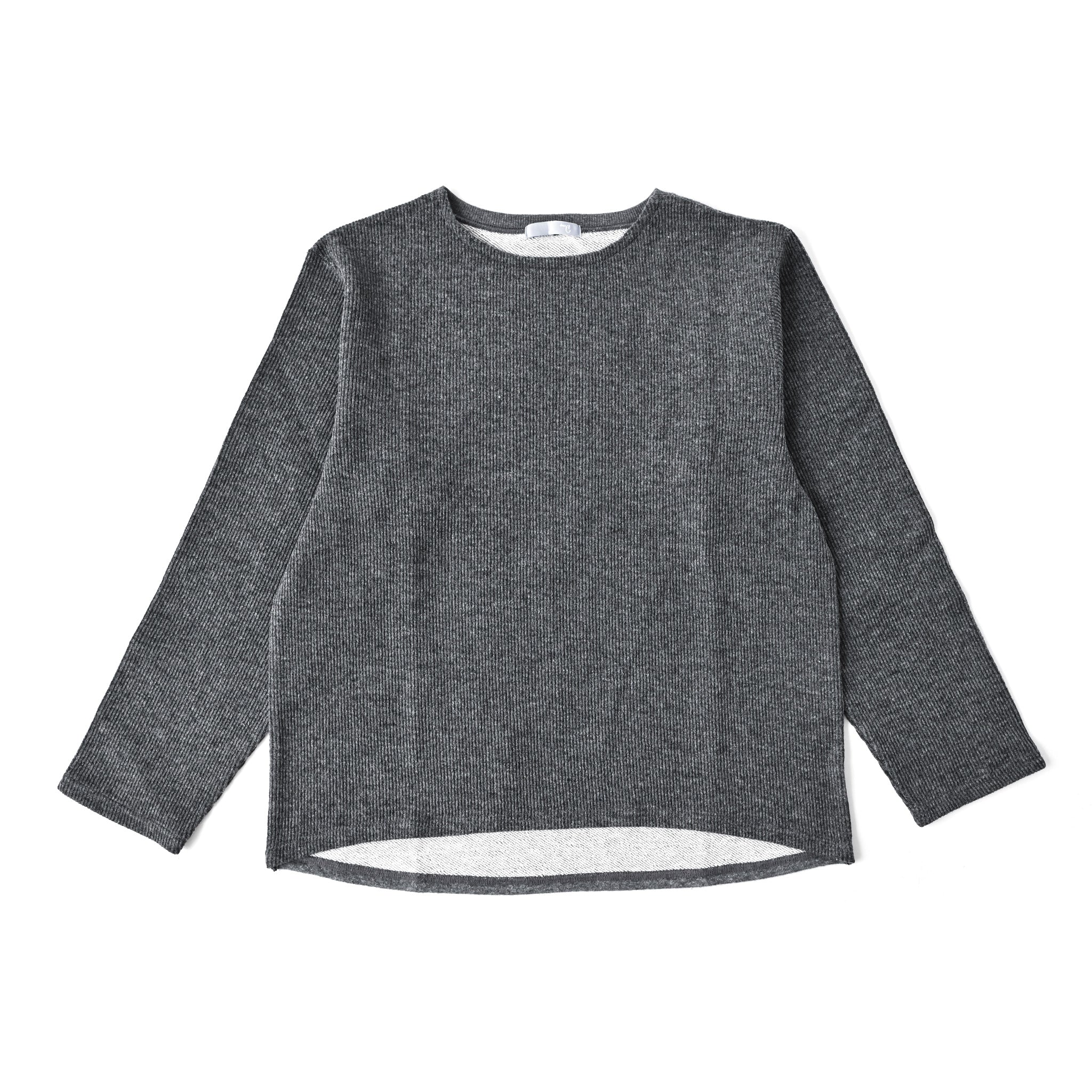 クォーターコンビプルオーバー 長袖