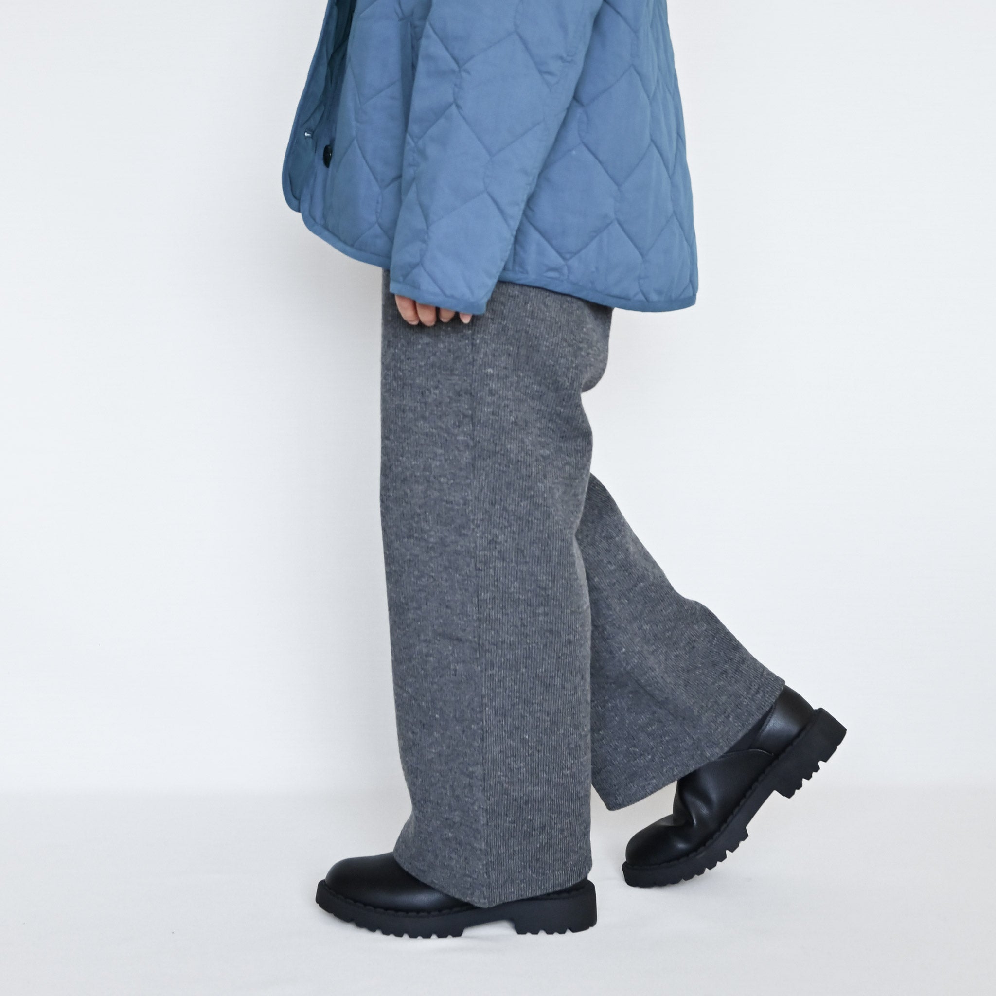 クォーターコンビパンツ 9分丈