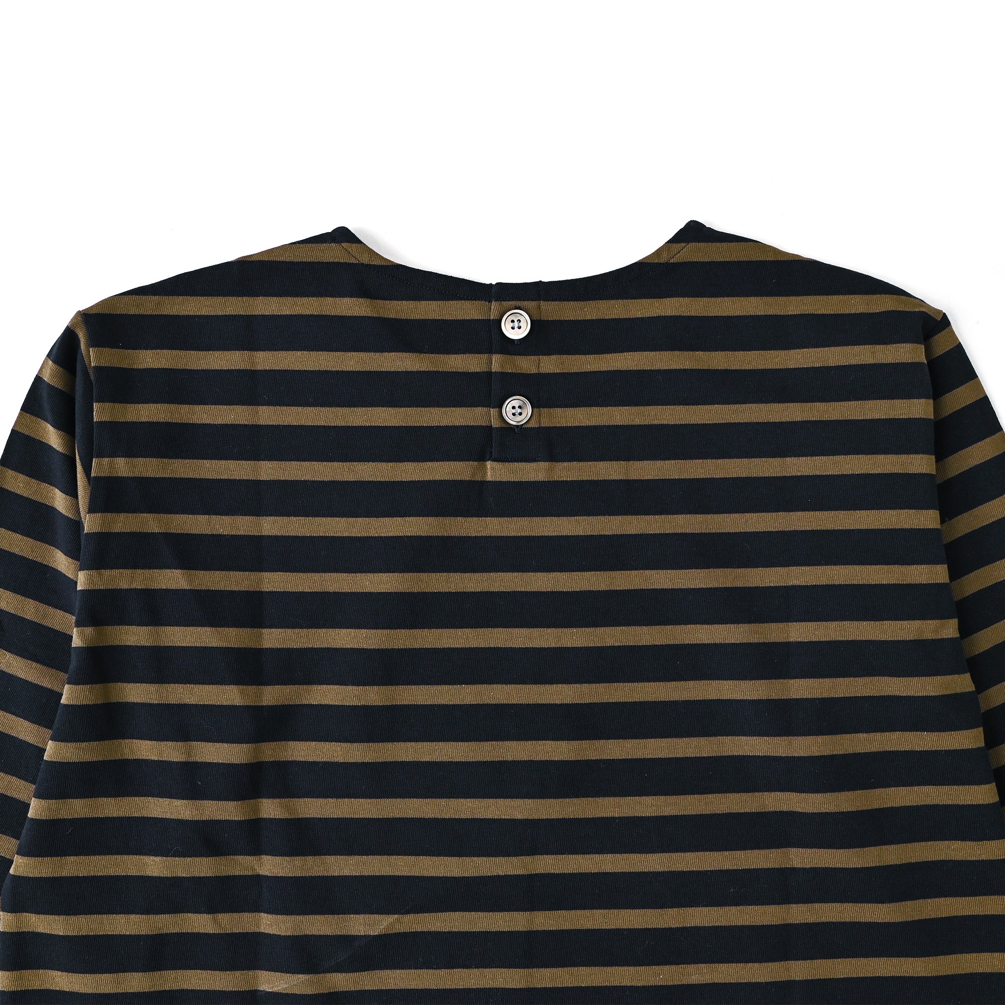 ボーダーカットプルオーバー 長袖