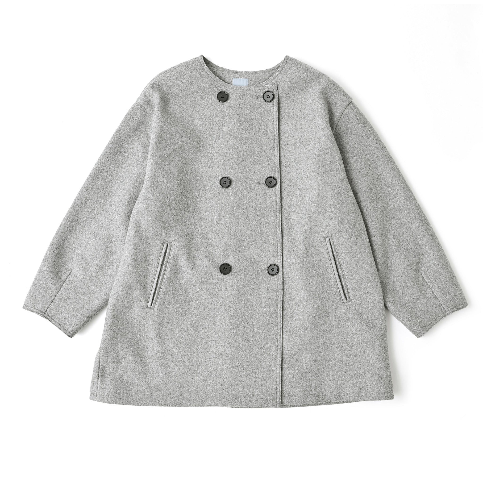 ダブルジャージー コート