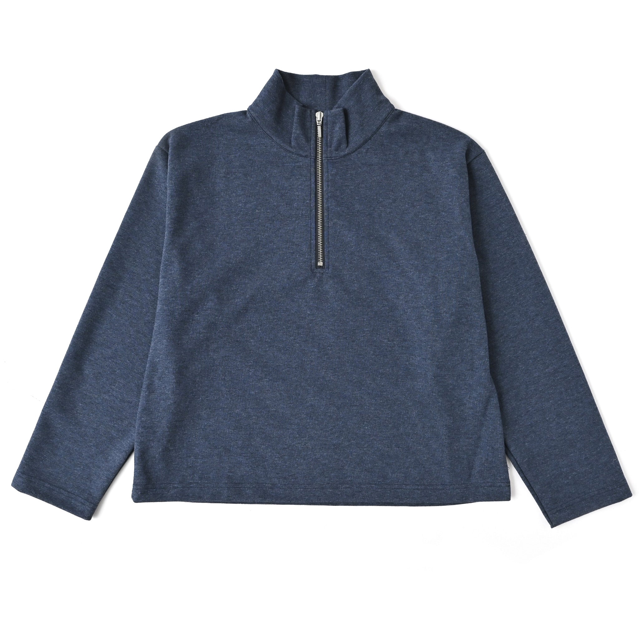 ハーフジッププルオーバー 長袖