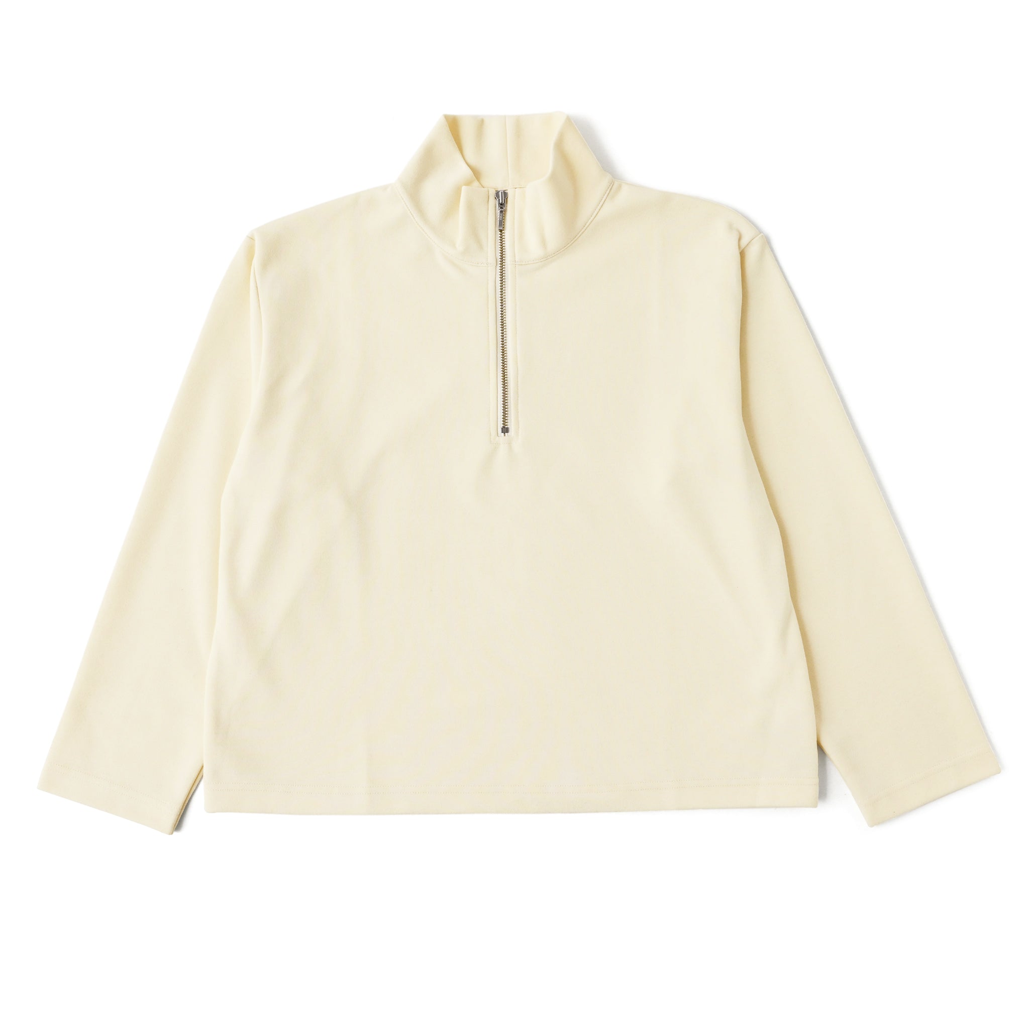 ハーフジッププルオーバー 長袖
