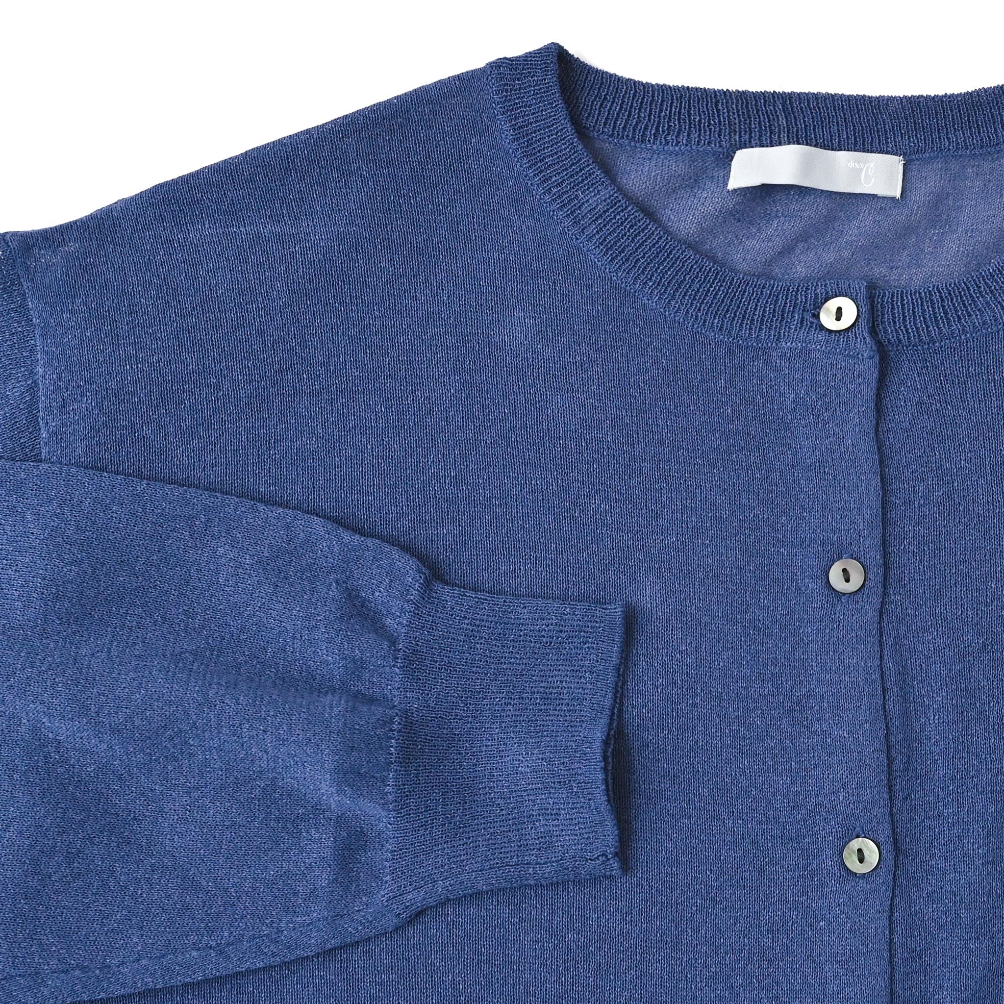 ペーパーヤーンカーディガン 長袖