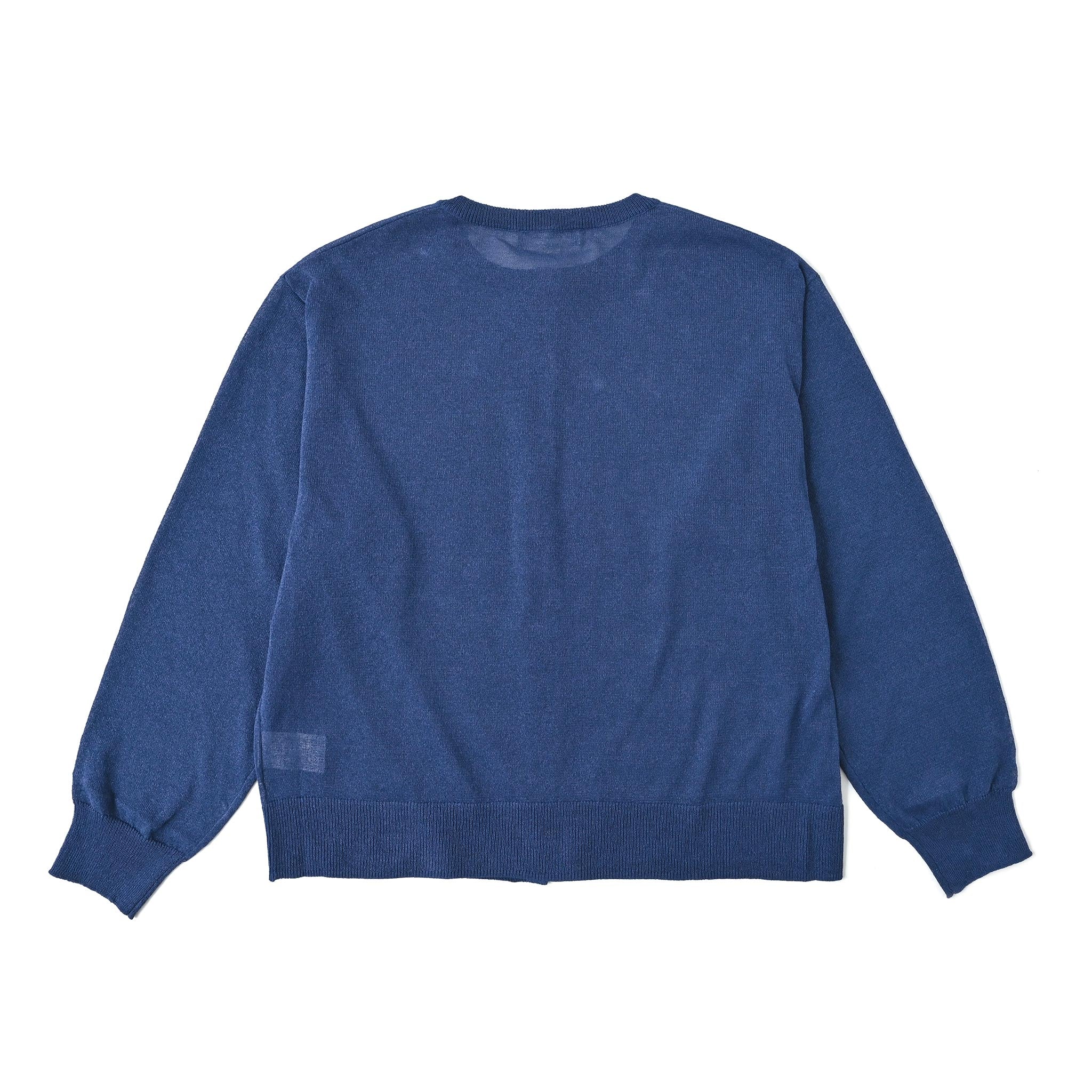 ペーパーヤーンカーディガン 長袖