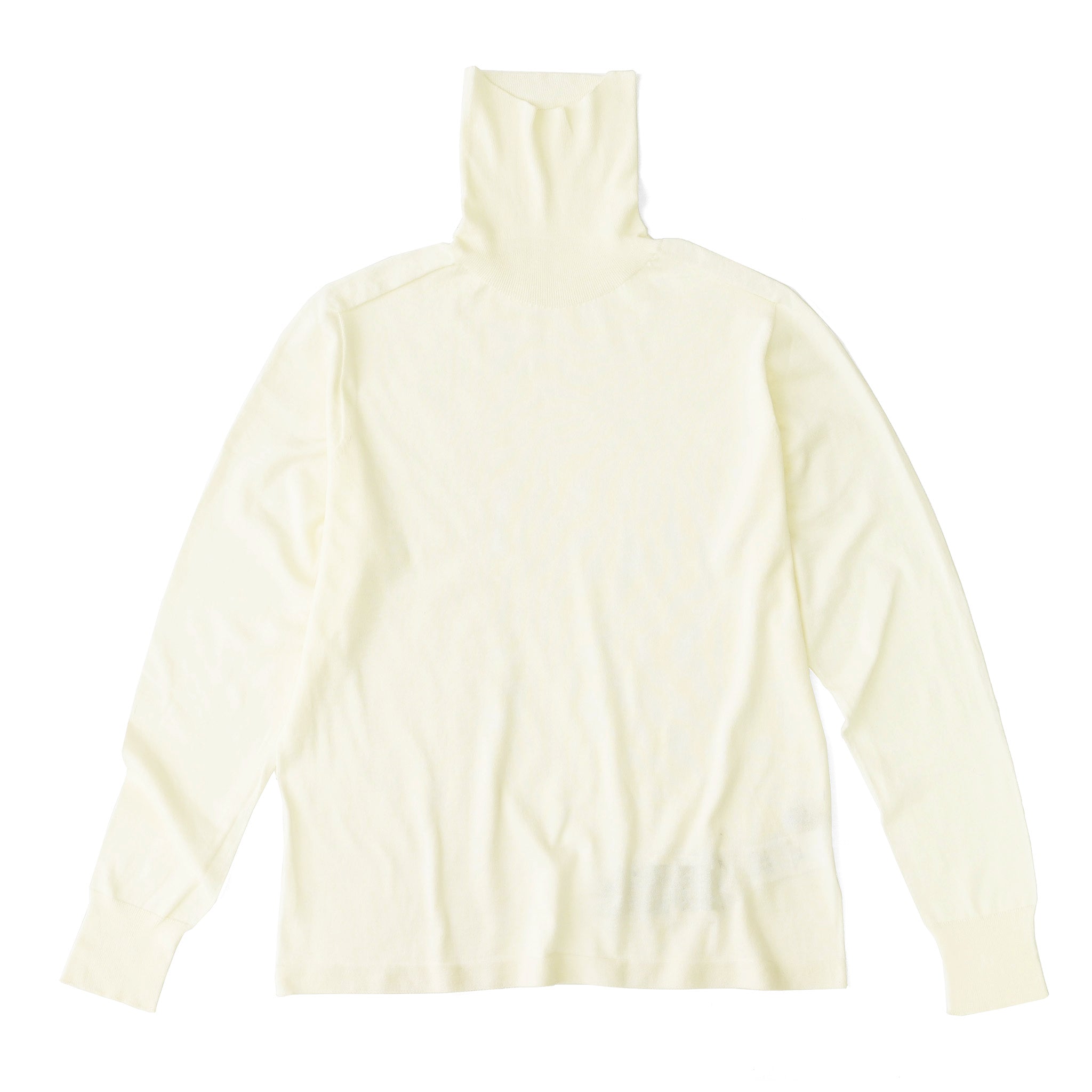 ハイゲージニットタートルネックプルオーバー 長袖