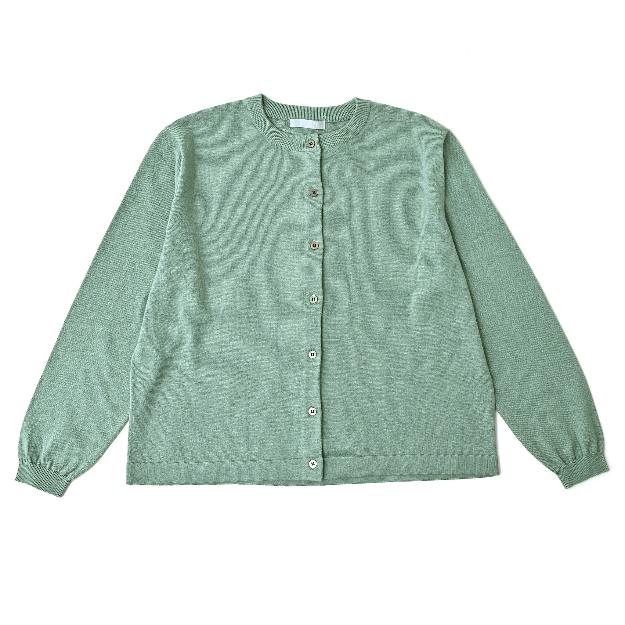 プレーンラインカーディガン 長袖