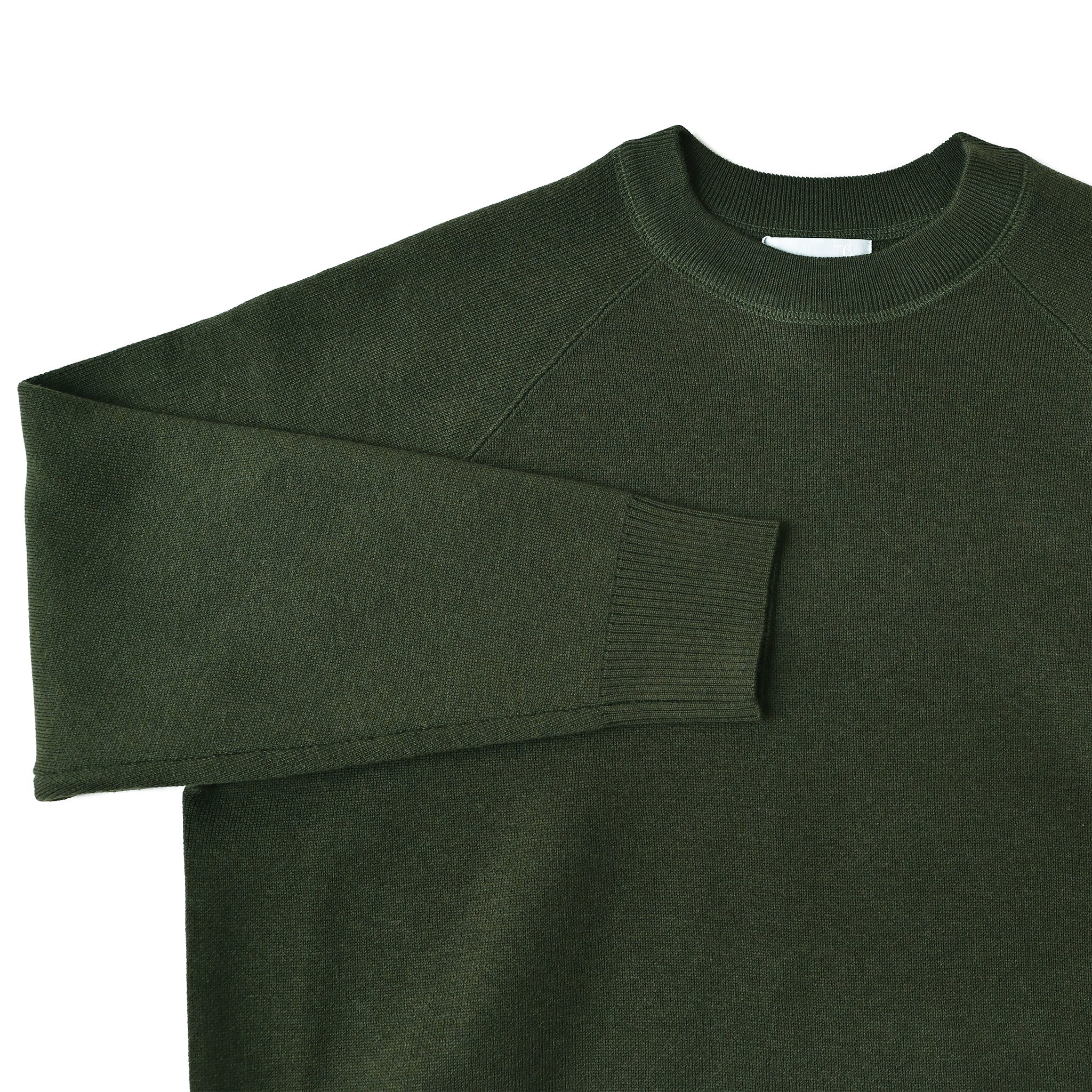 シンプルニットプルオーバー 長袖