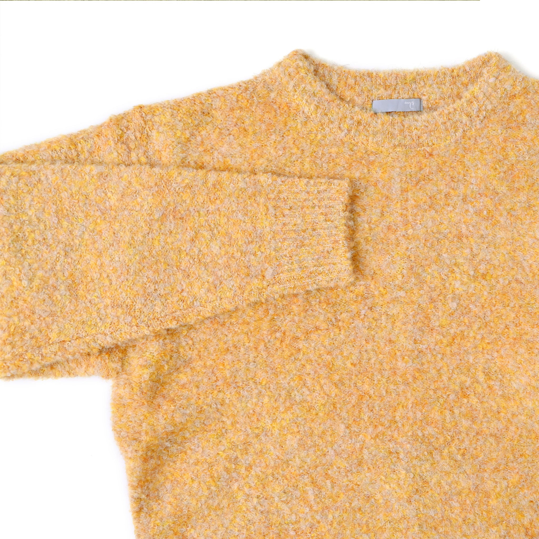 ブークレーヤーンプルオーバー 長袖