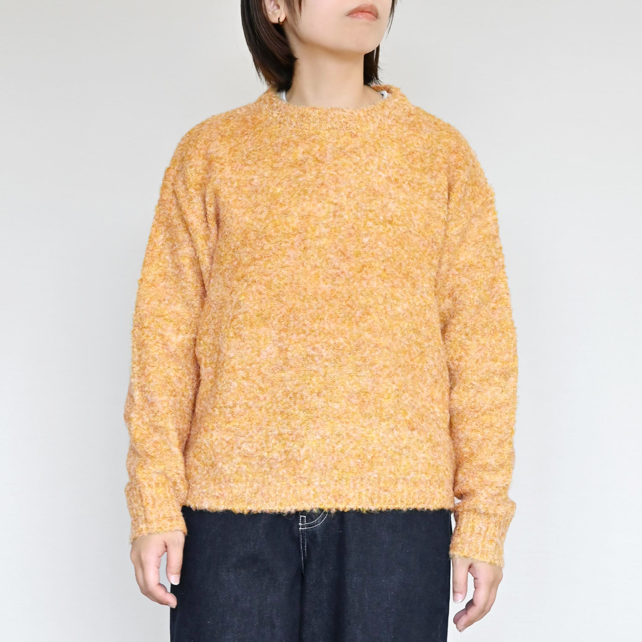 ブークレーヤーンプルオーバー 長袖