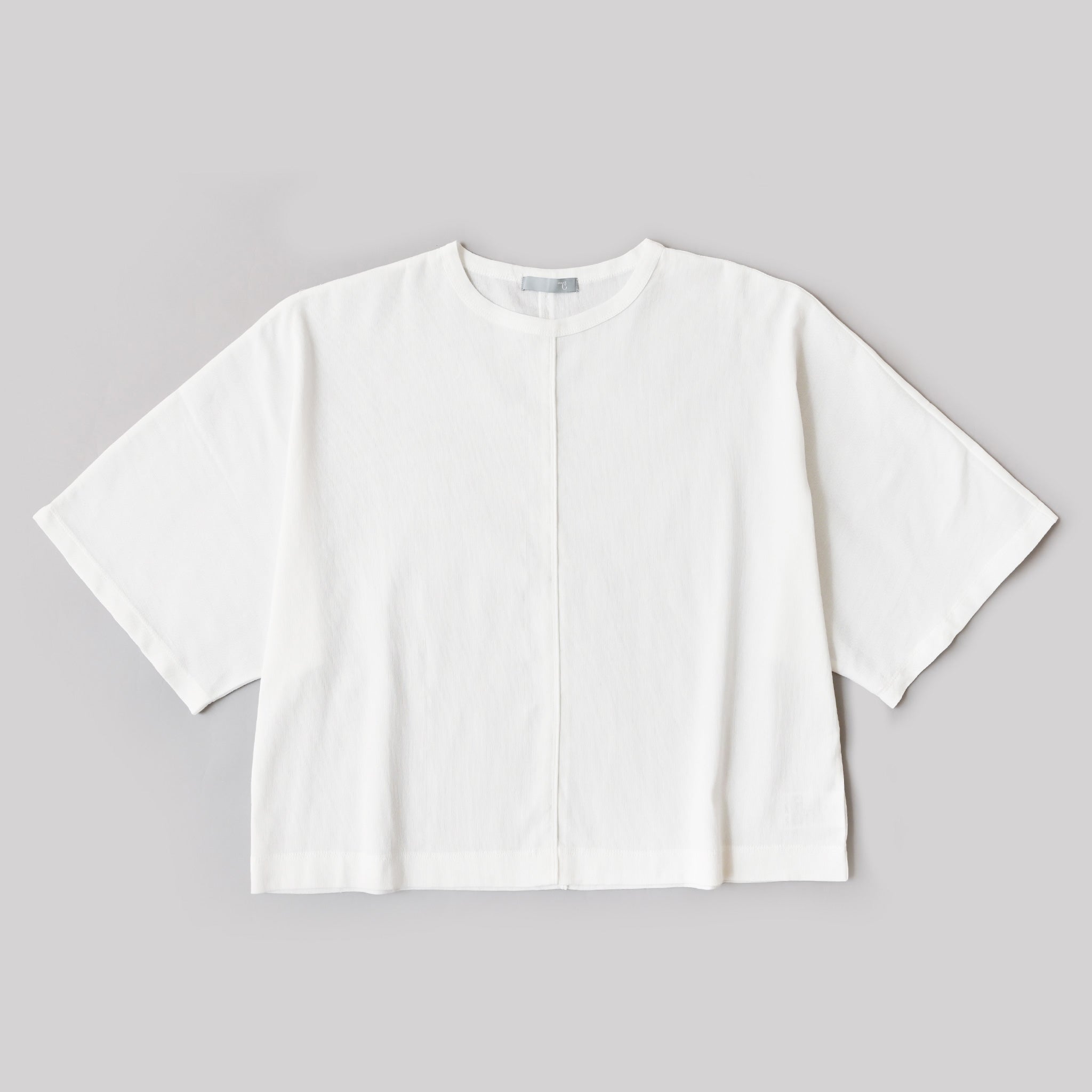 ビワコットンプルオーバー 5分袖